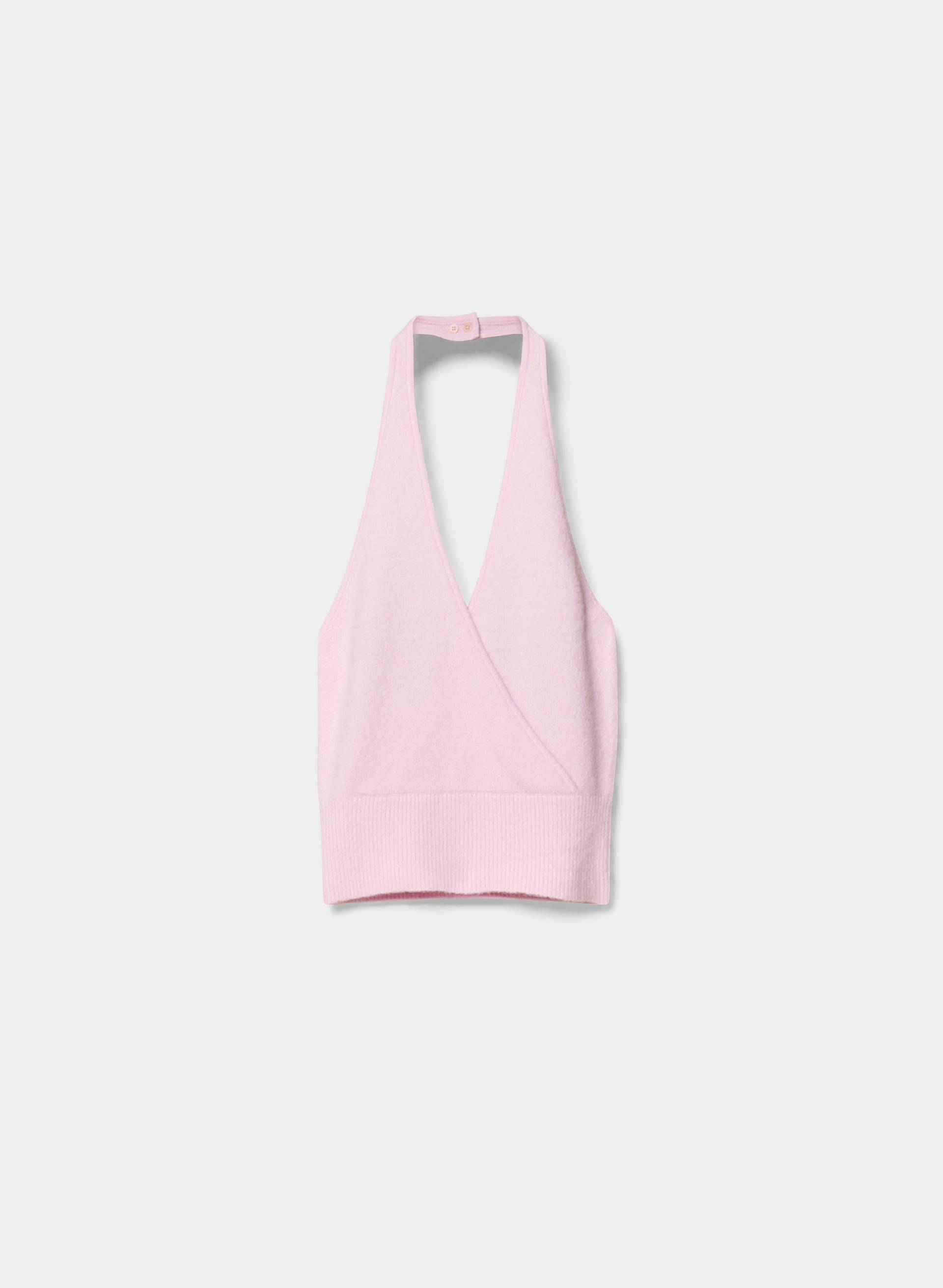 SOFTSPOKE™ GAZE HALTER TOP | Aritzia