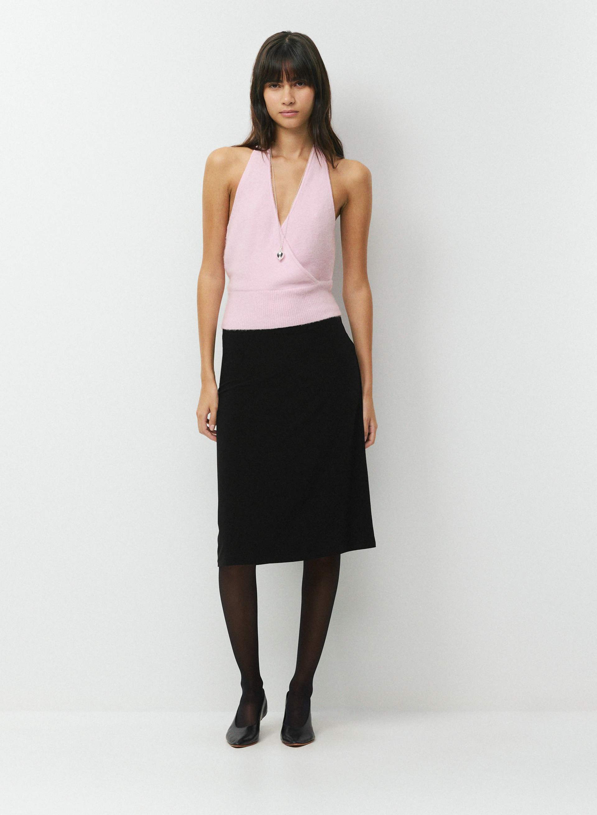 SOFTSPOKE™ GAZE HALTER TOP | Aritzia