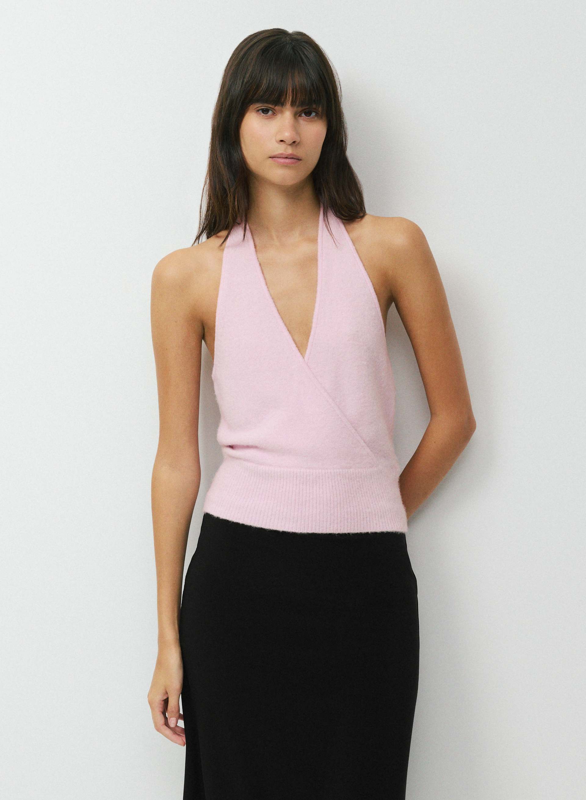 SOFTSPOKE™ GAZE HALTER TOP | Aritzia
