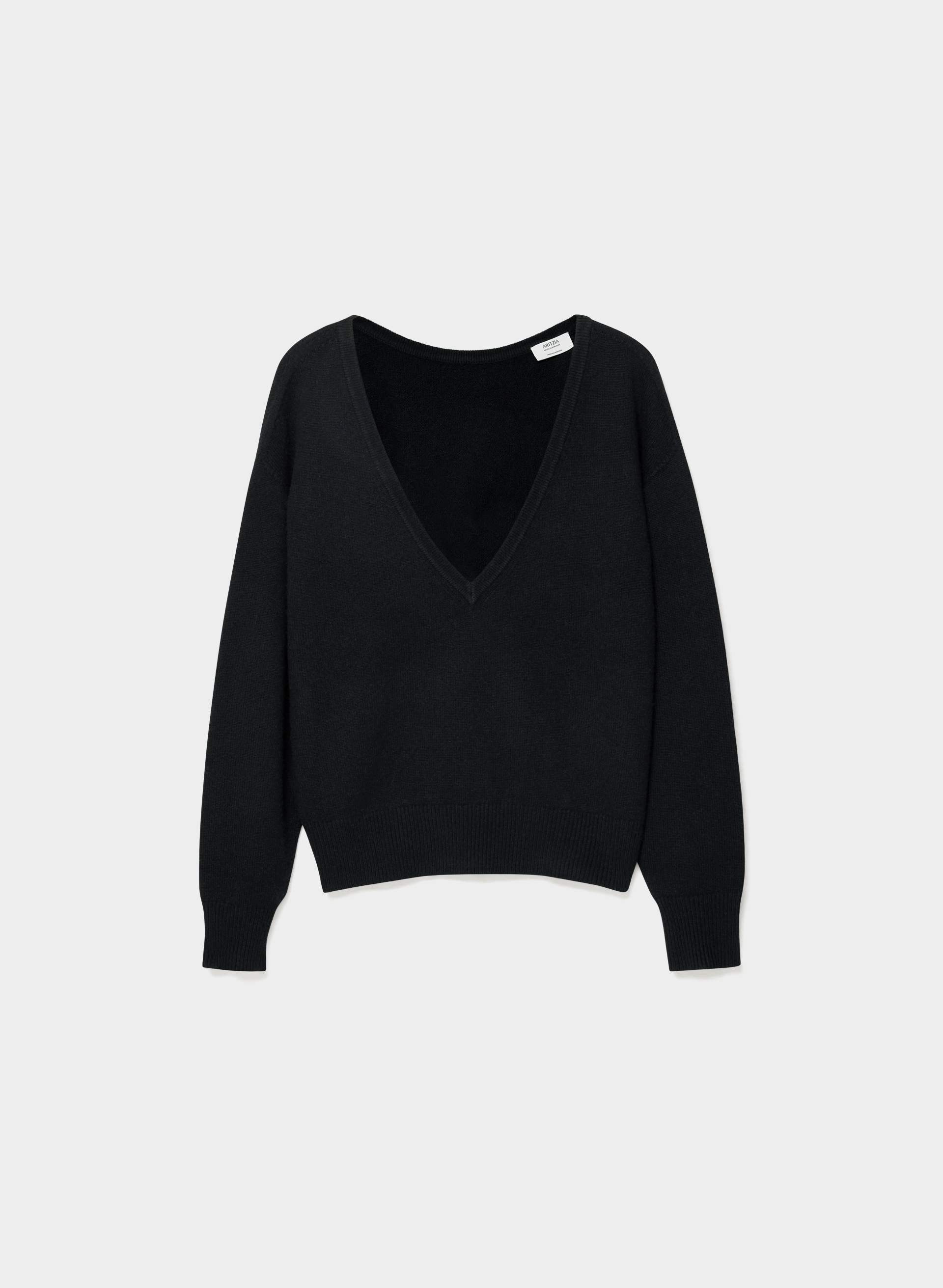 ESSENTIAL WOOL CASHMERE DEPTH SWEATER | Aritzia