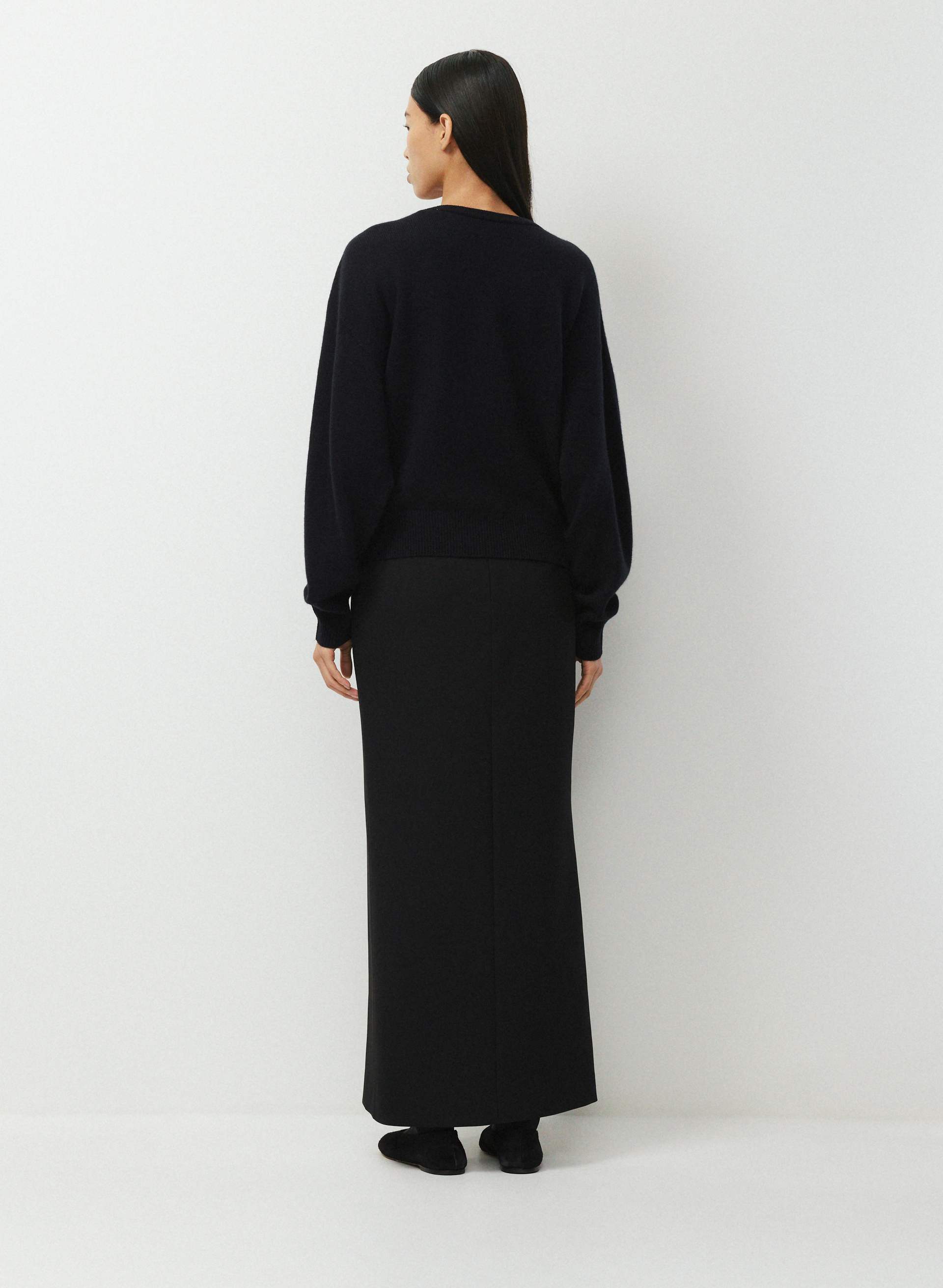 ESSENTIAL WOOL CASHMERE DEPTH SWEATER | Aritzia