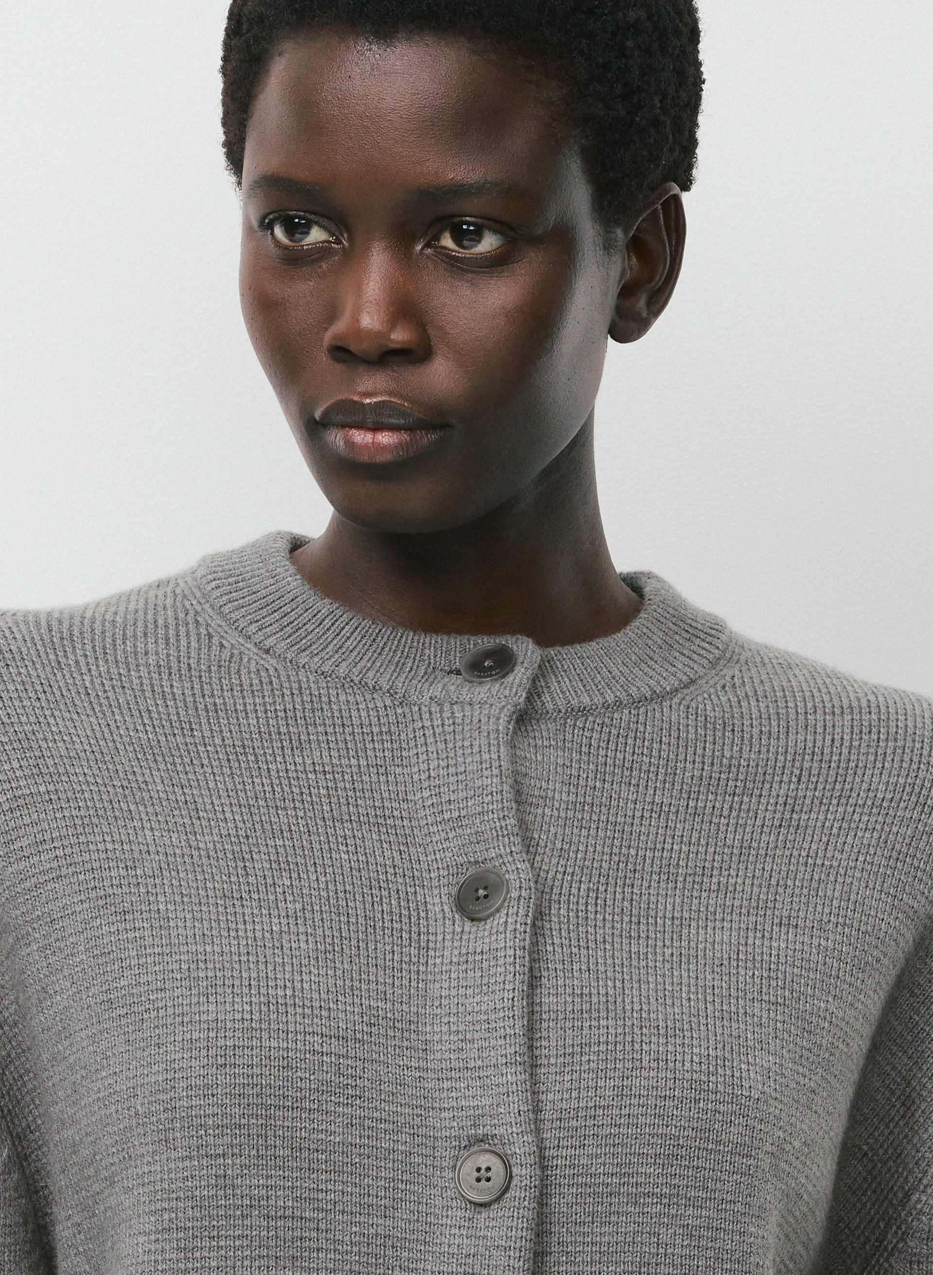 BAY MERINO WOOL CARDIGAN | Aritzia