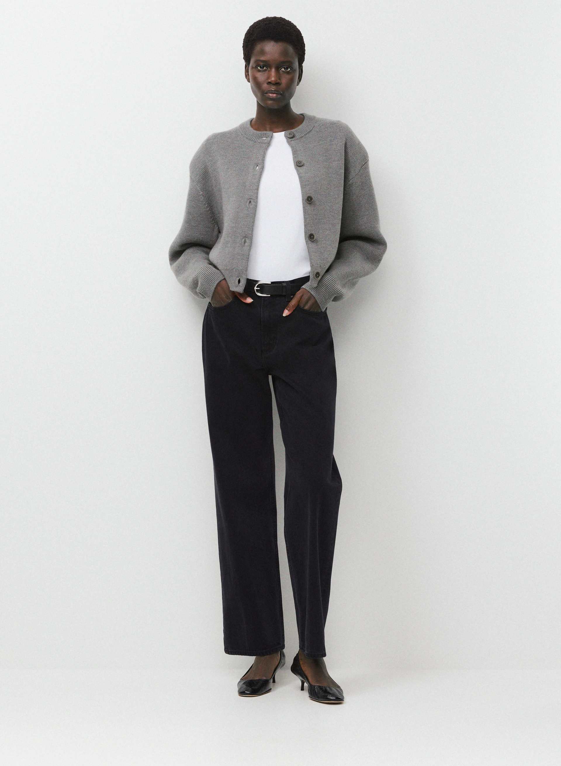 BAY MERINO WOOL CARDIGAN | Aritzia
