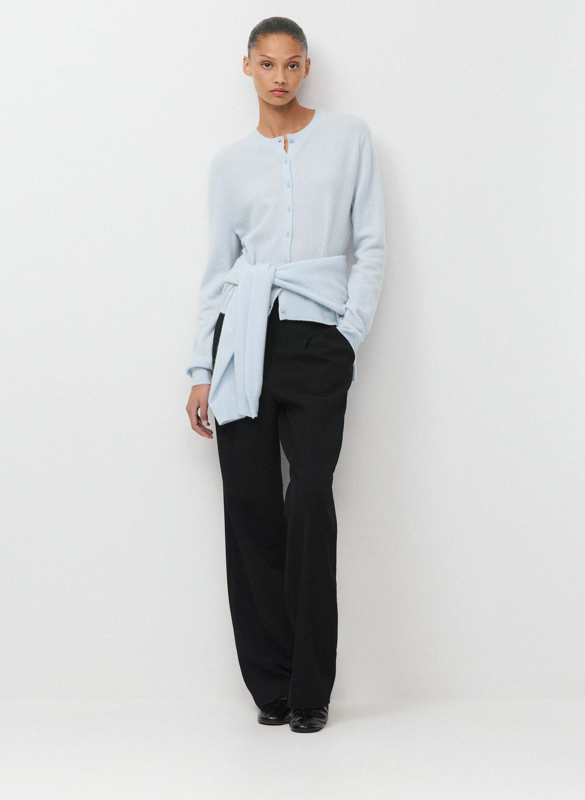 BARE CASHMERE NOTEWORTHY CARDIGAN | Aritzia