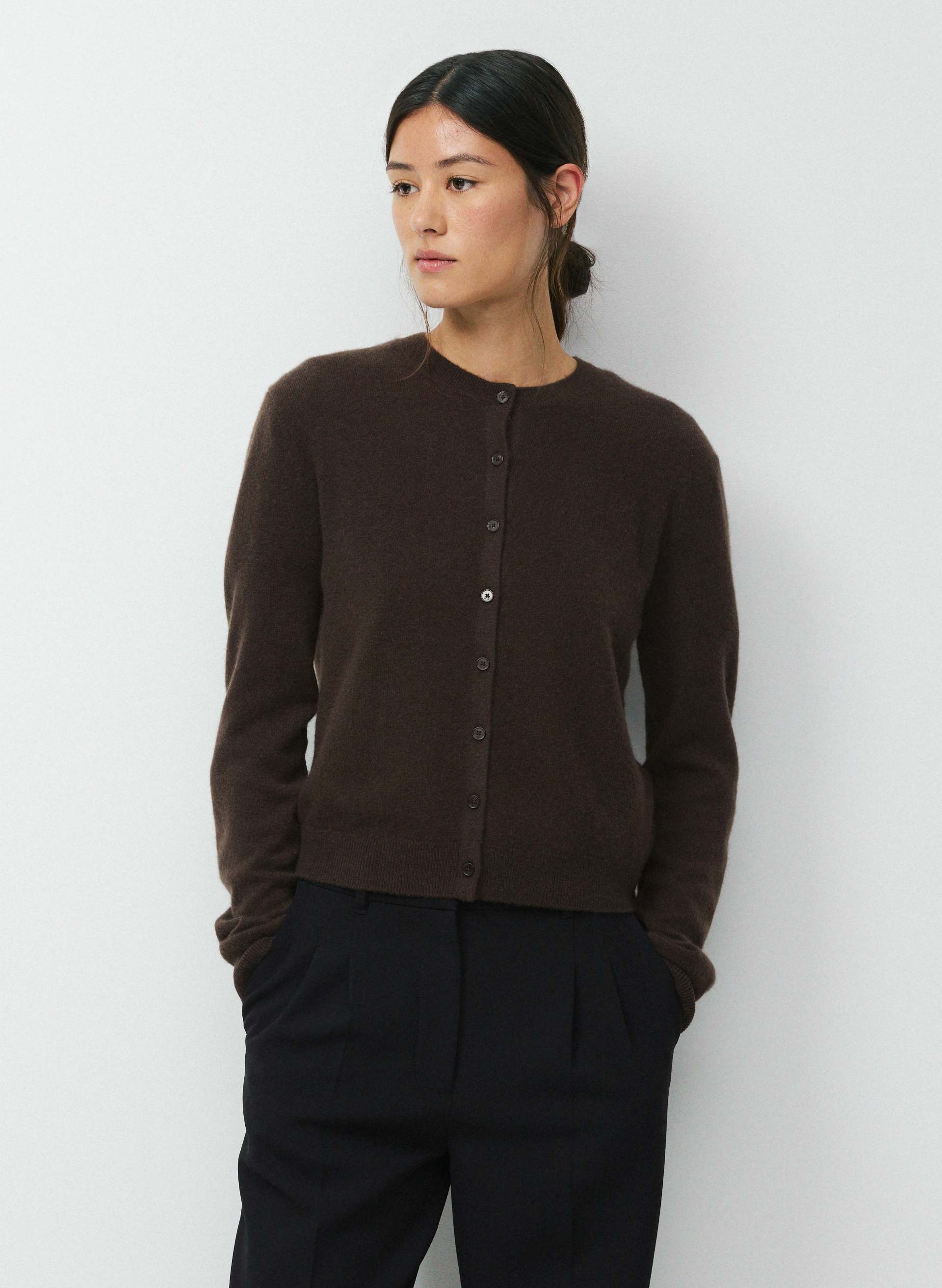BARE CASHMERE NOTEWORTHY CARDIGAN | Aritzia