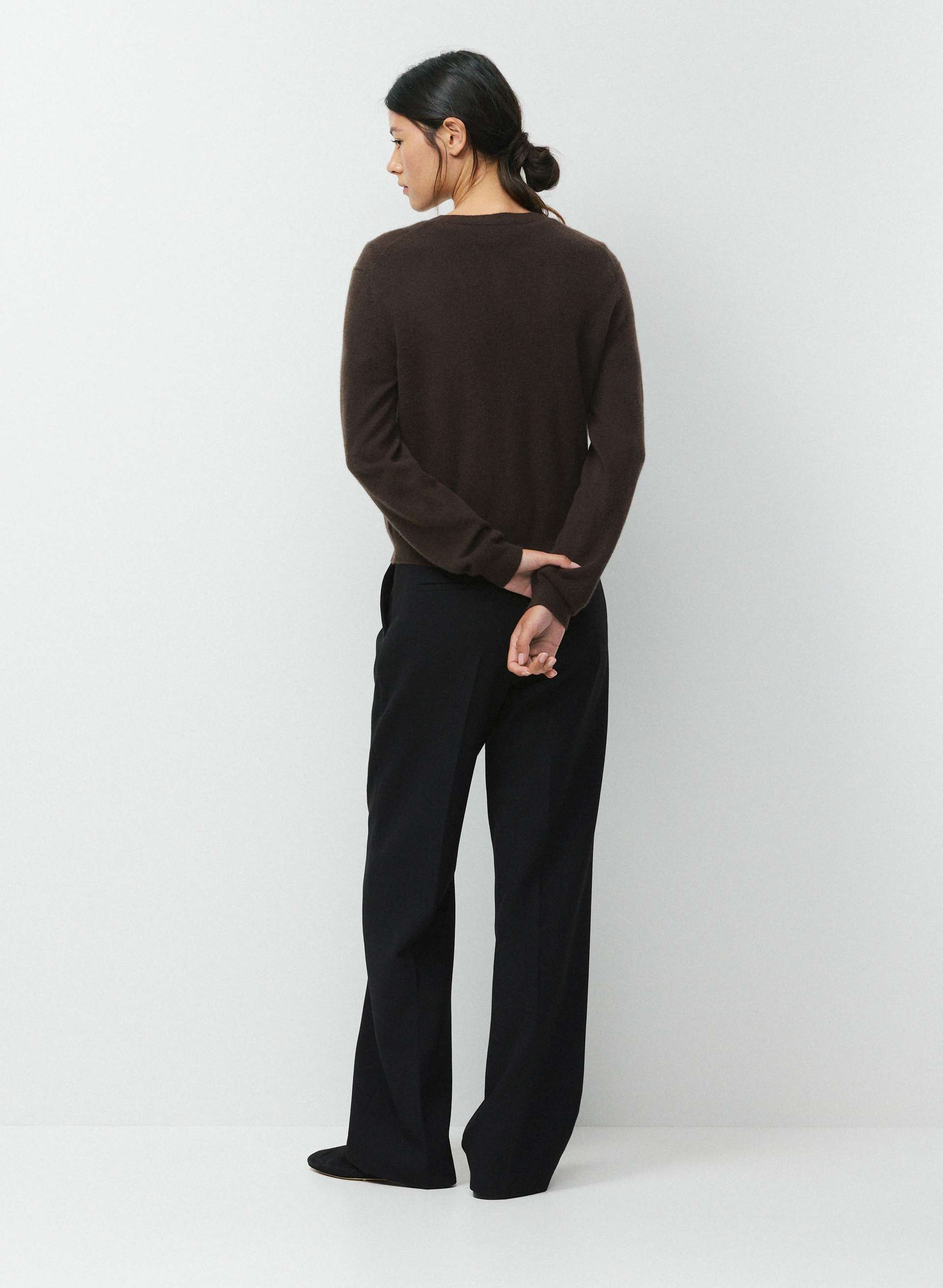BARE CASHMERE NOTEWORTHY CARDIGAN | Aritzia