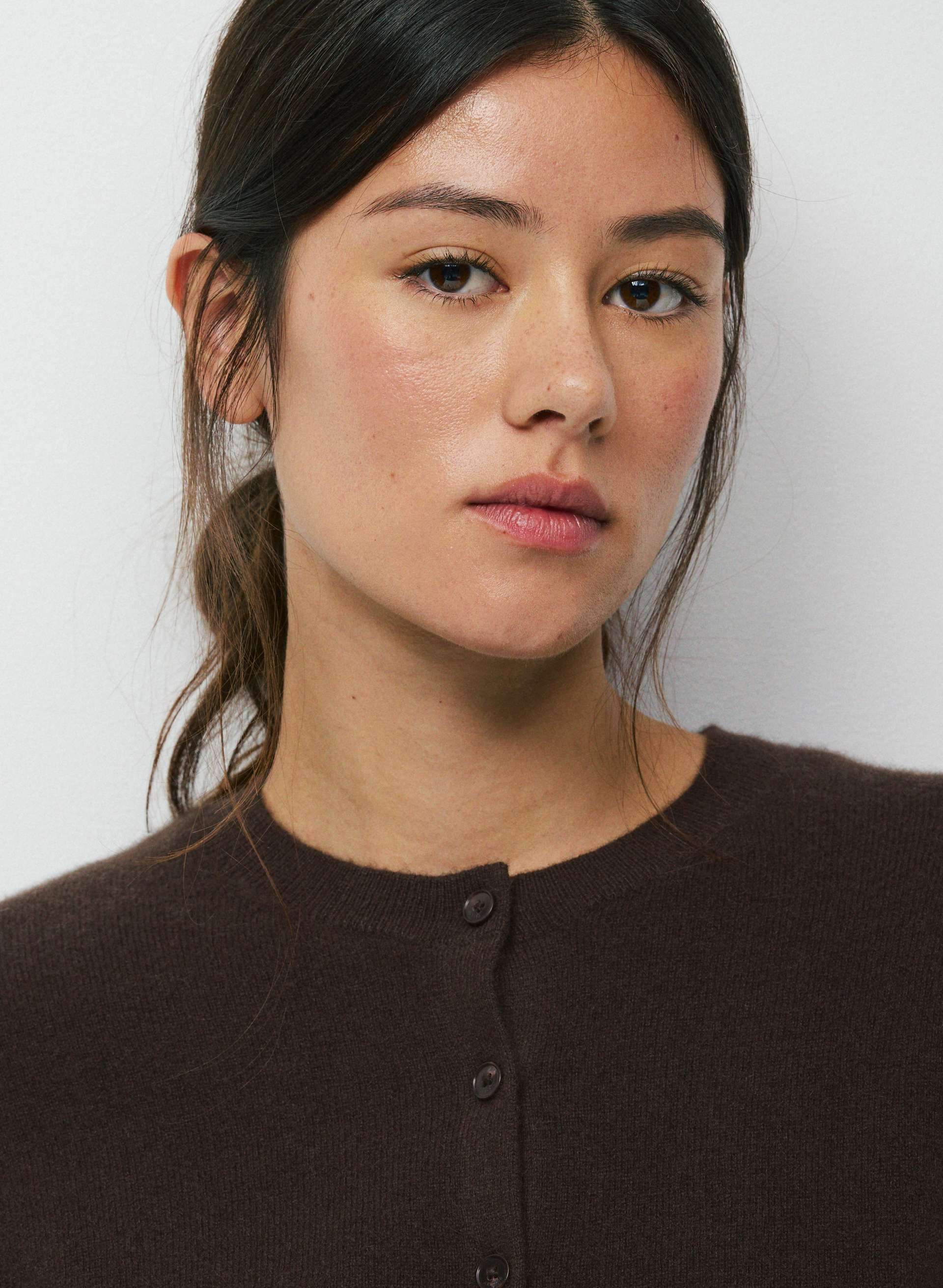BARE CASHMERE NOTEWORTHY CARDIGAN | Aritzia
