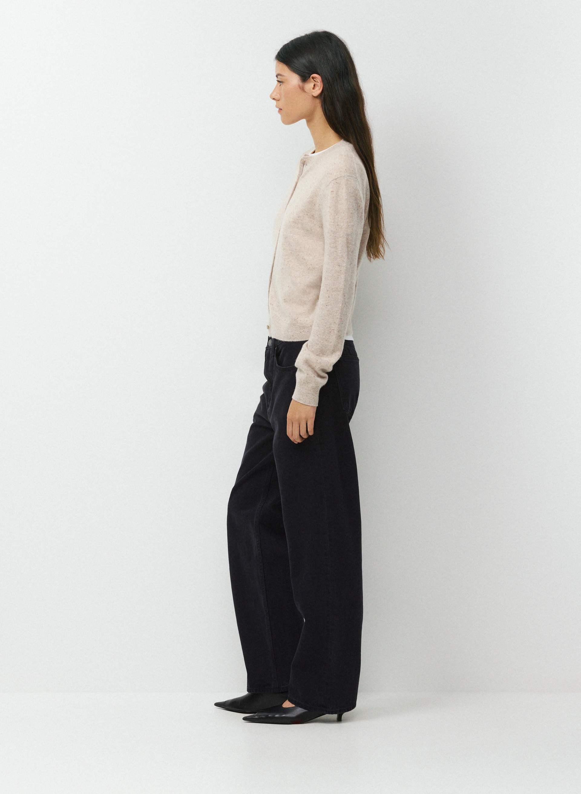 BARE CASHMERE NOTEWORTHY CARDIGAN | Aritzia