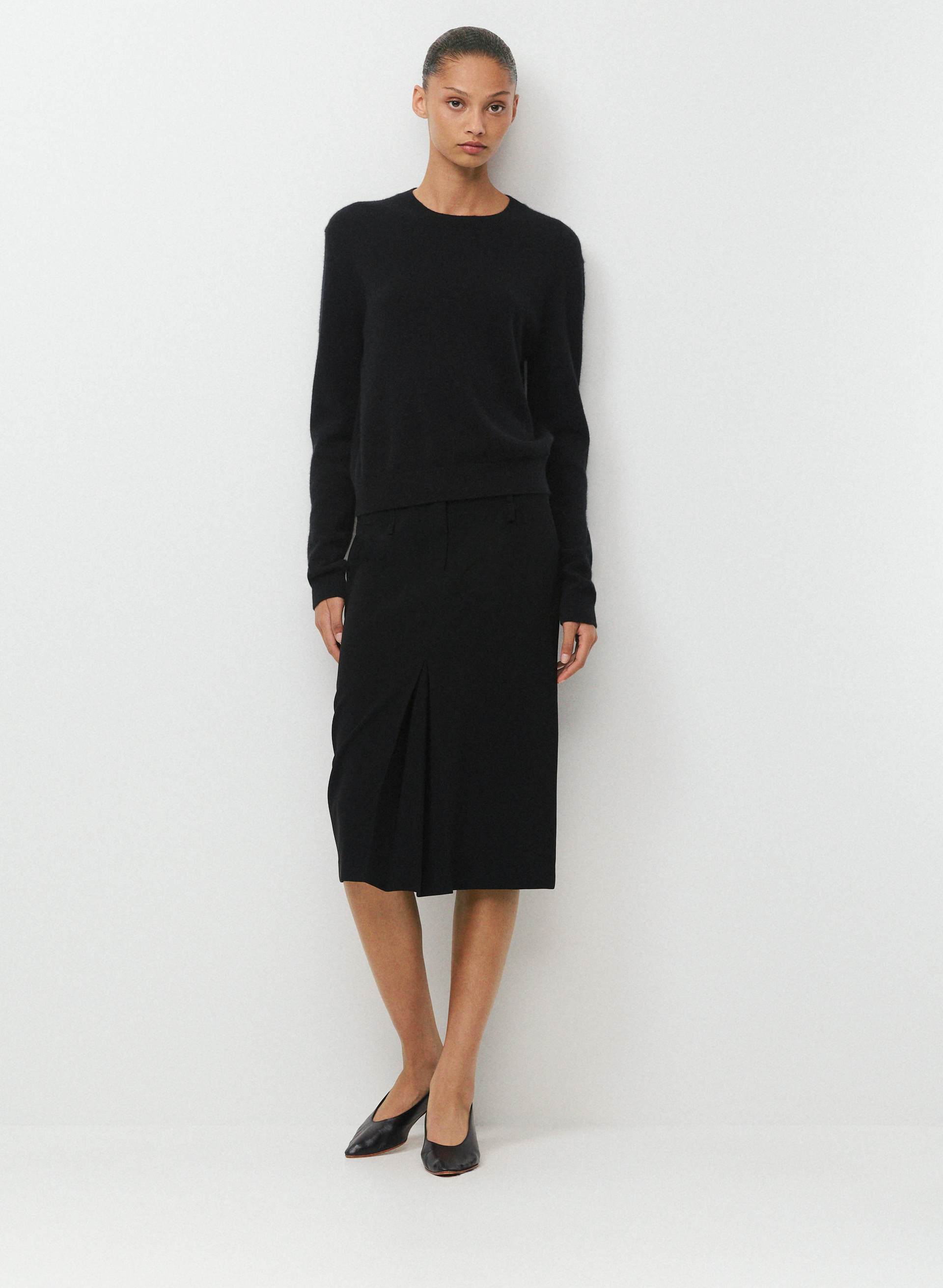 BARE CASHMERE BLOOR SWEATER - Lightweight 100% cashmere crewneck sweater. 