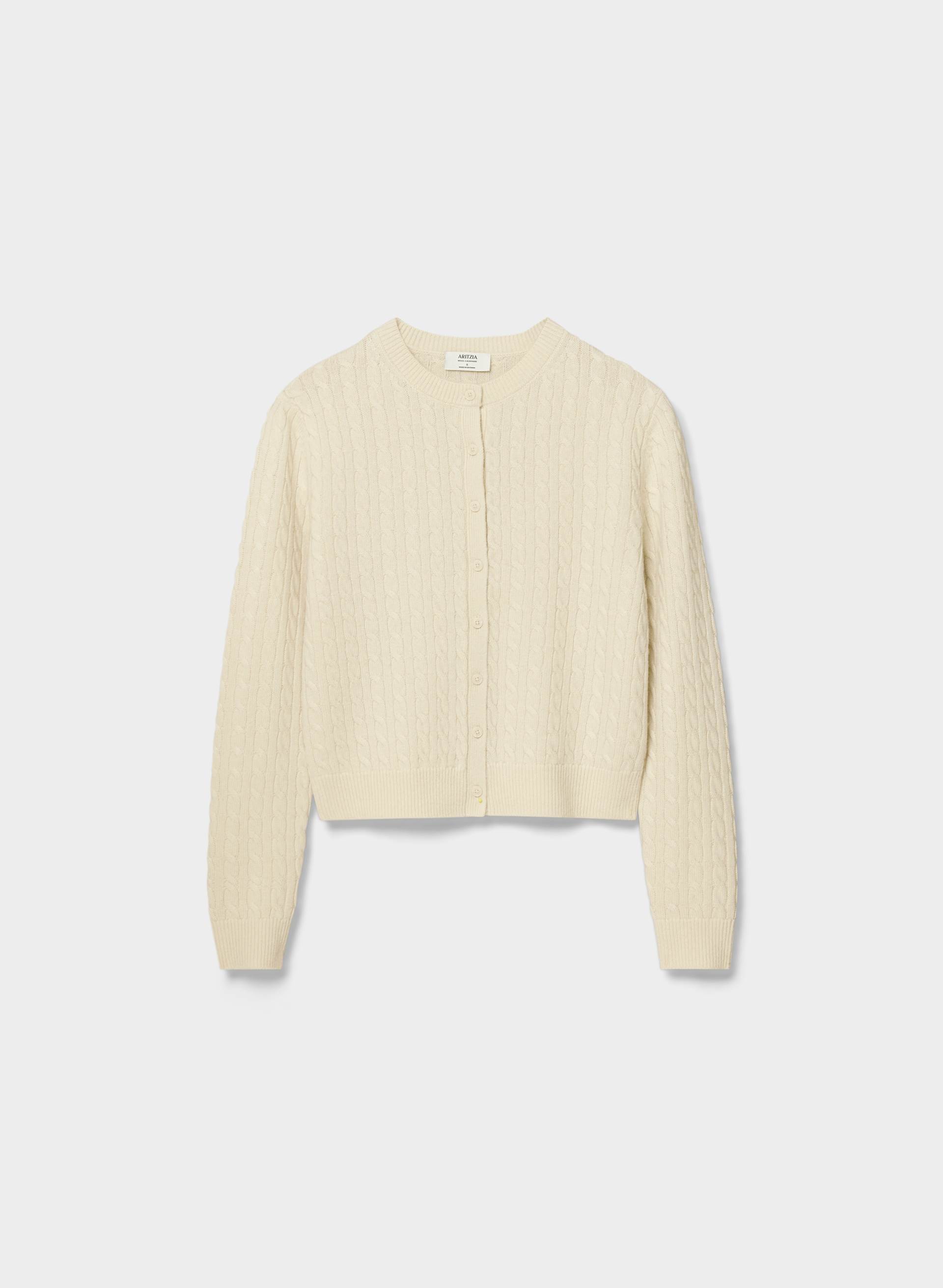 CARDIGAN NOTEWORTHY EN CACHEMIRE-LAINE | Aritzia