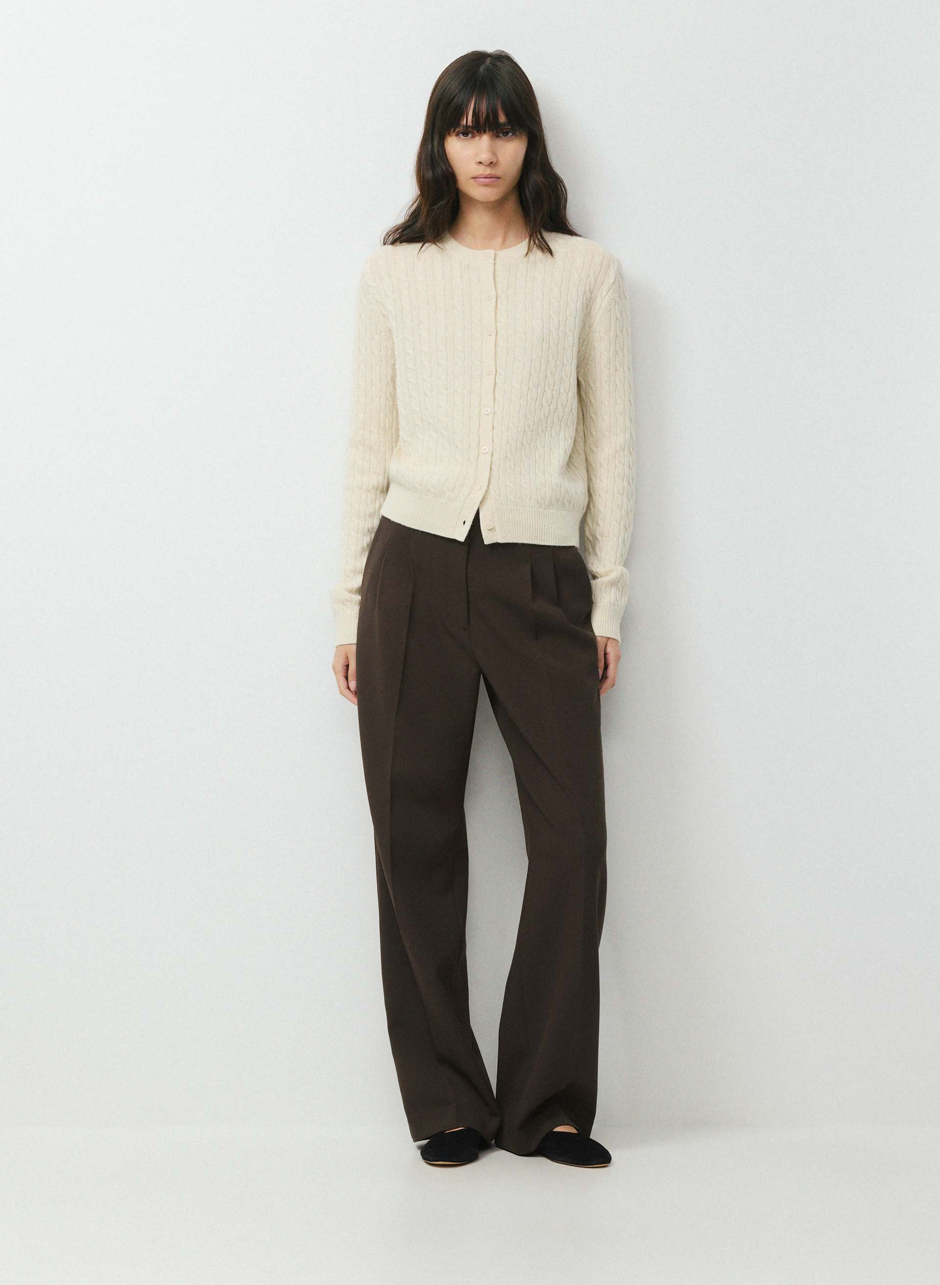 CARDIGAN NOTEWORTHY EN CACHEMIRE-LAINE | Aritzia
