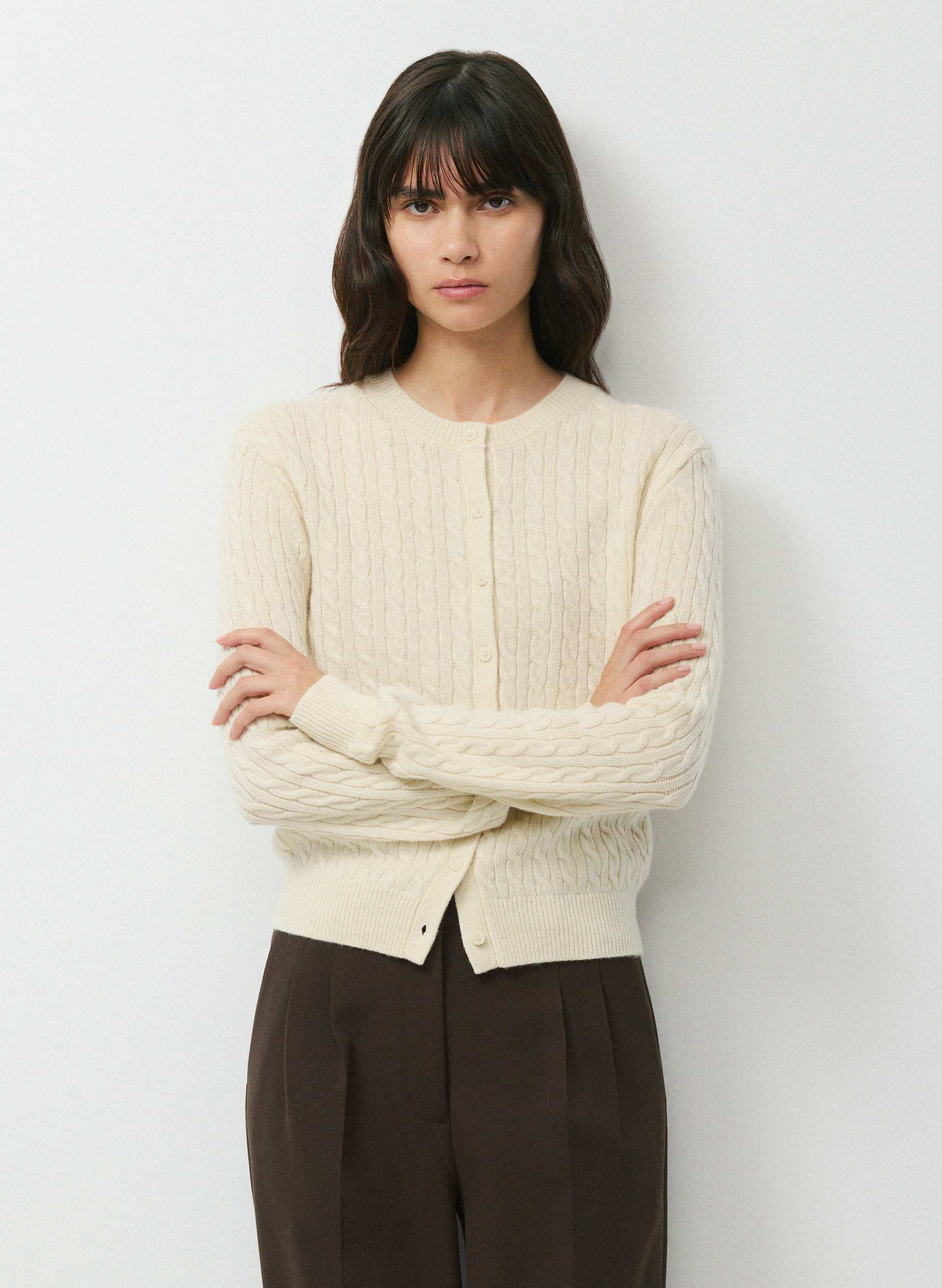 CARDIGAN NOTEWORTHY EN CACHEMIRE-LAINE | Aritzia