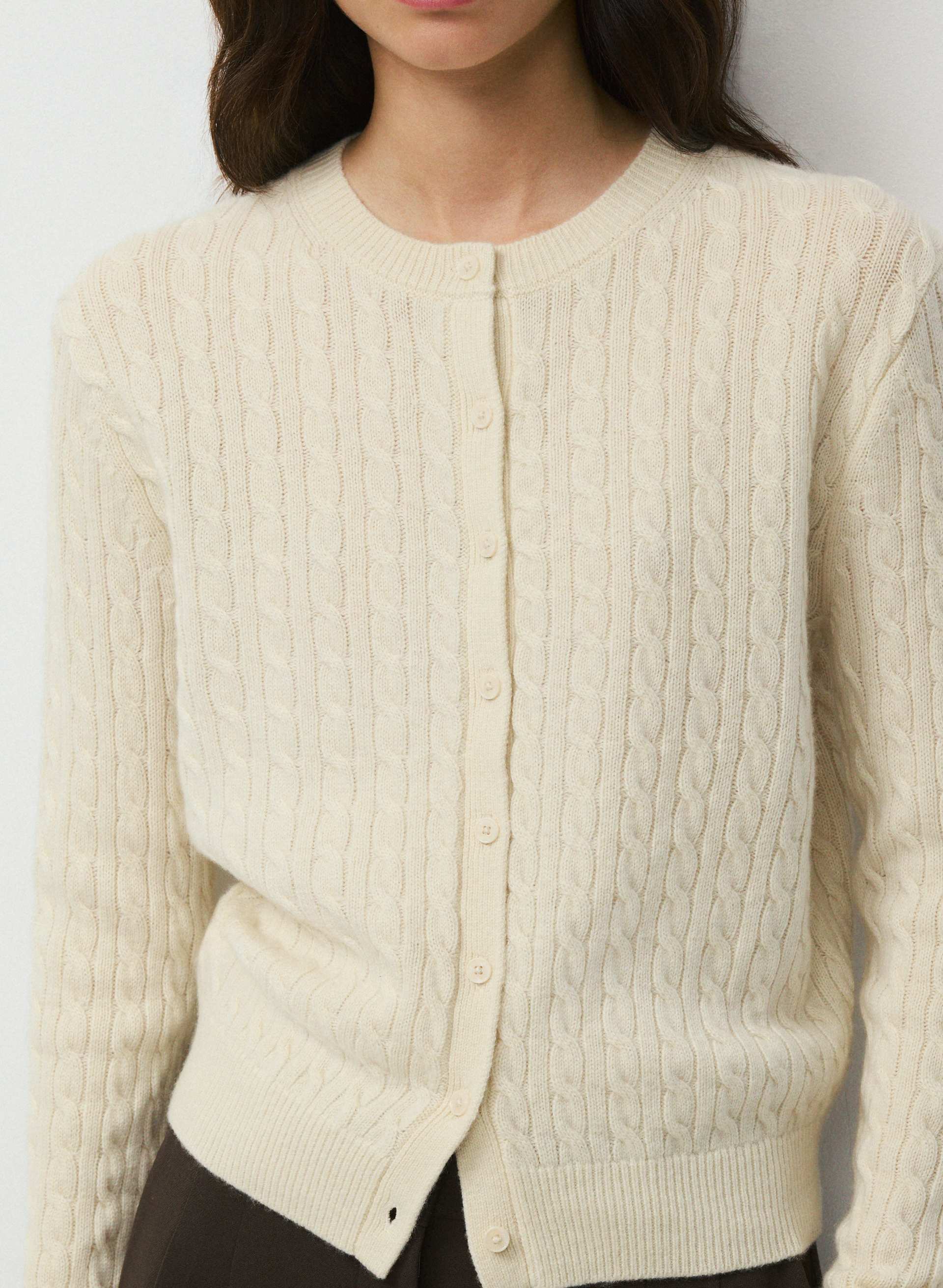 CARDIGAN NOTEWORTHY EN CACHEMIRE-LAINE | Aritzia