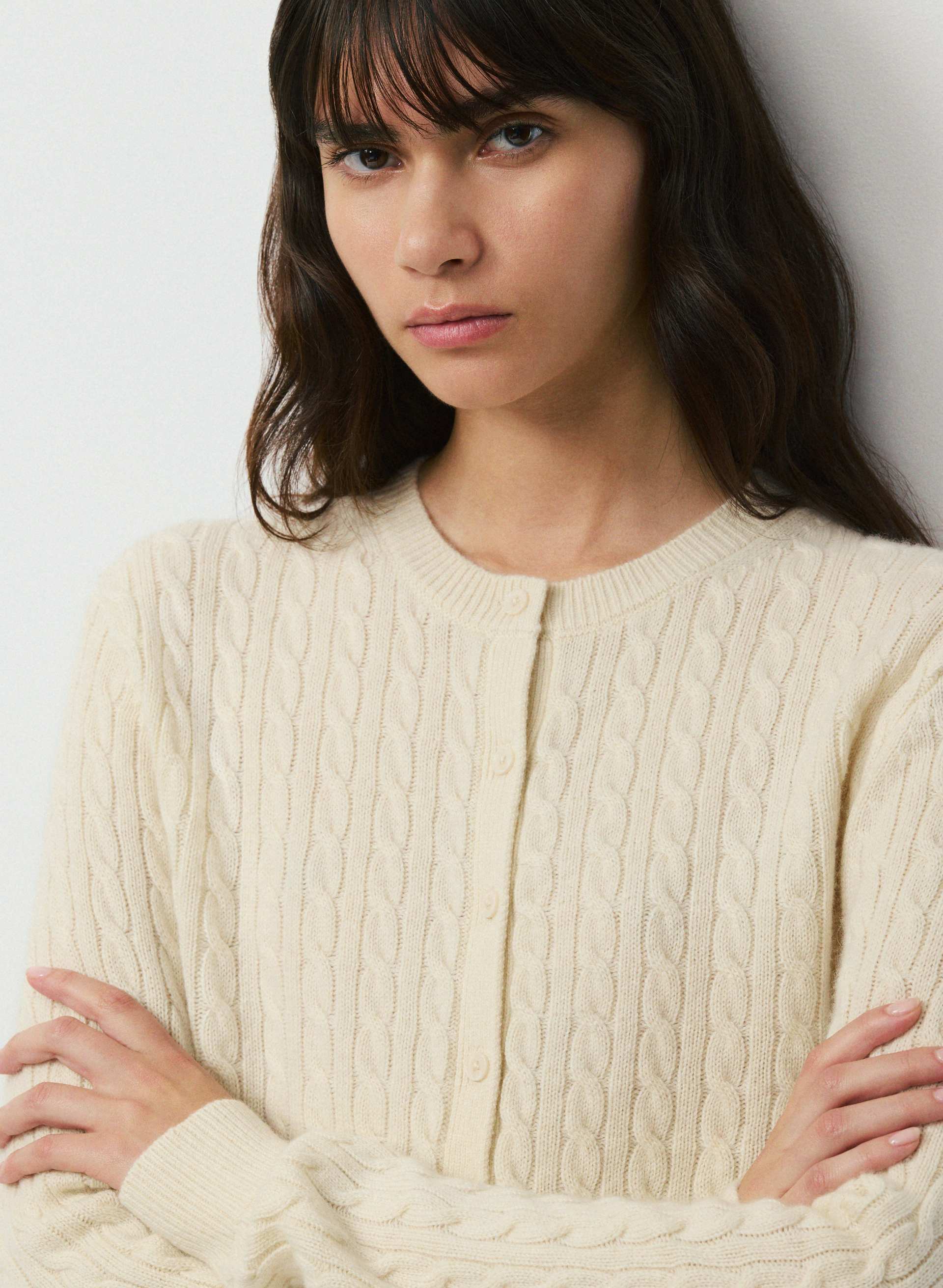 CARDIGAN NOTEWORTHY EN CACHEMIRE-LAINE | Aritzia