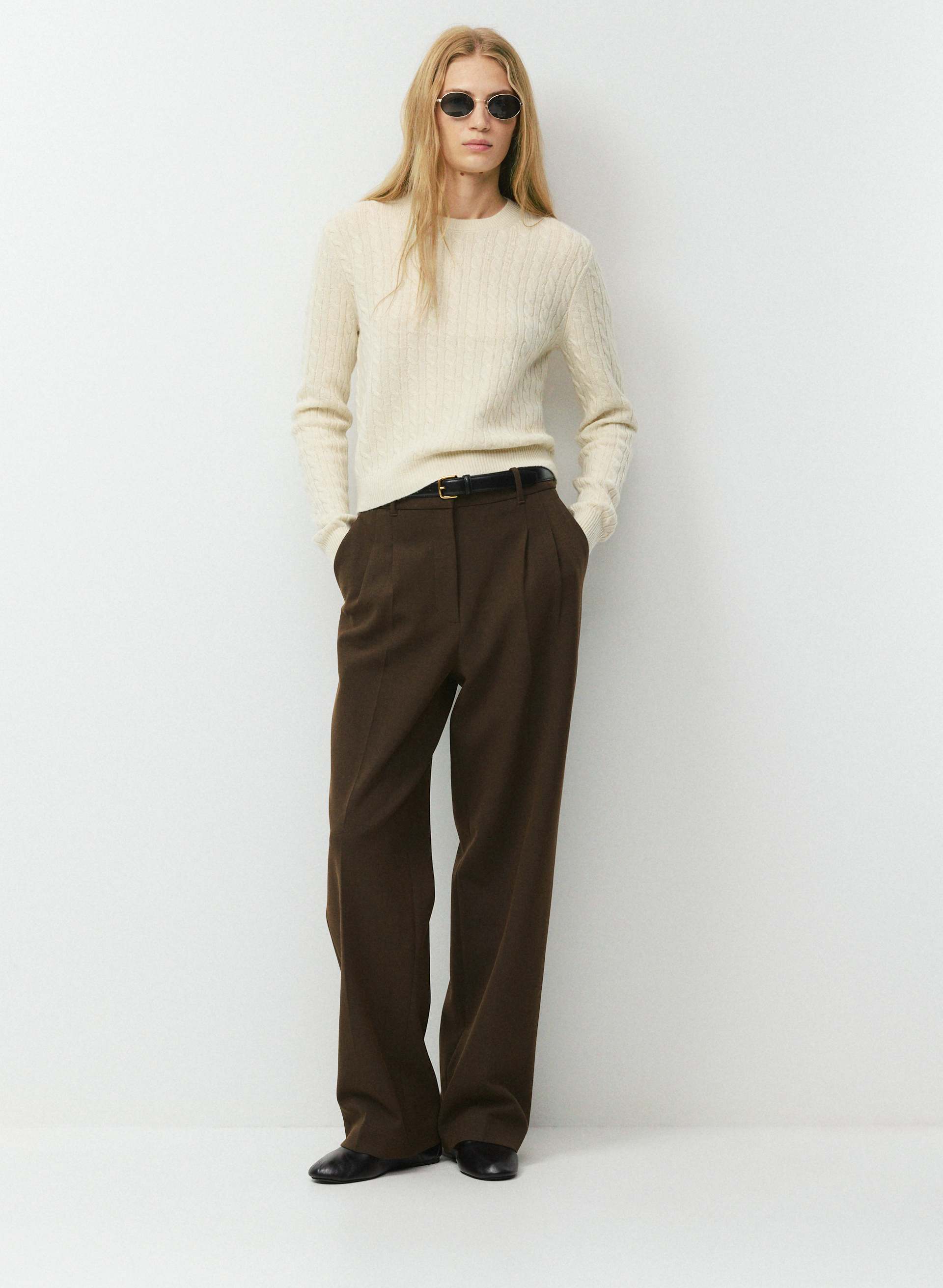 WOOL CASHMERE BLOOR SWEATER | Aritzia