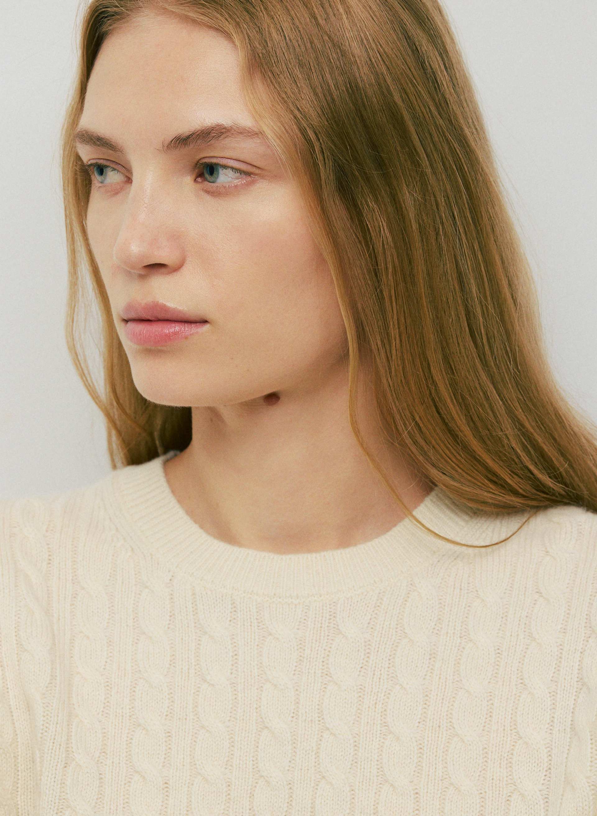 WOOL CASHMERE BLOOR SWEATER | Aritzia