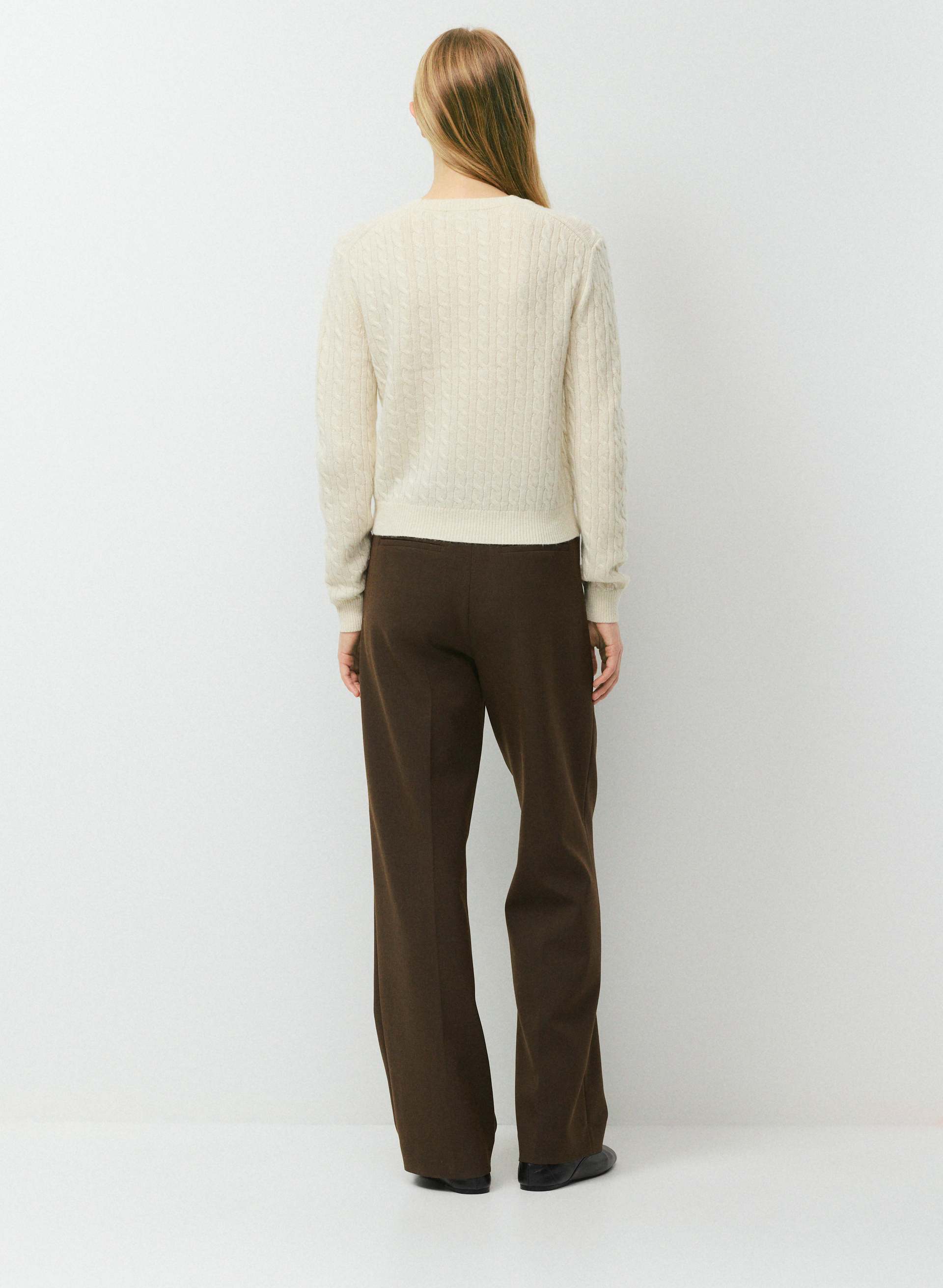 WOOL CASHMERE BLOOR SWEATER | Aritzia