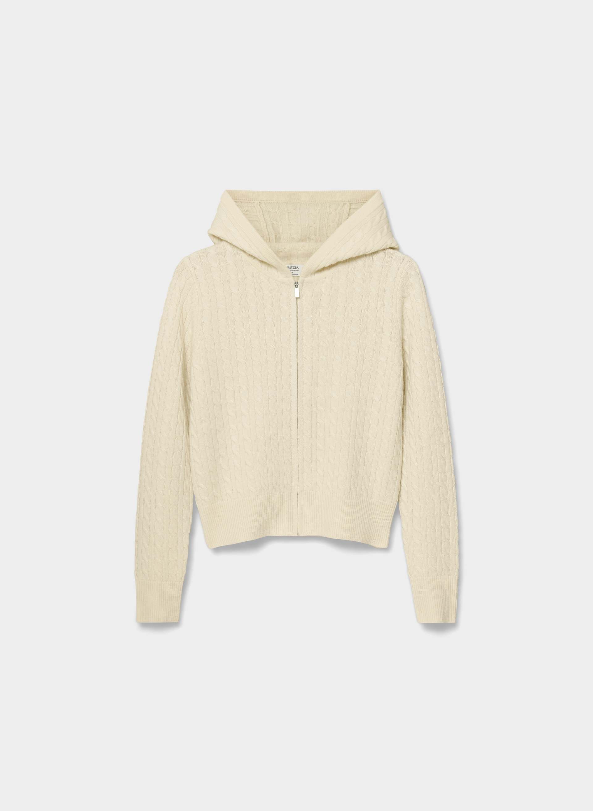 Wool Cashmere Idyllic Zip Hoodie | Aritzia US