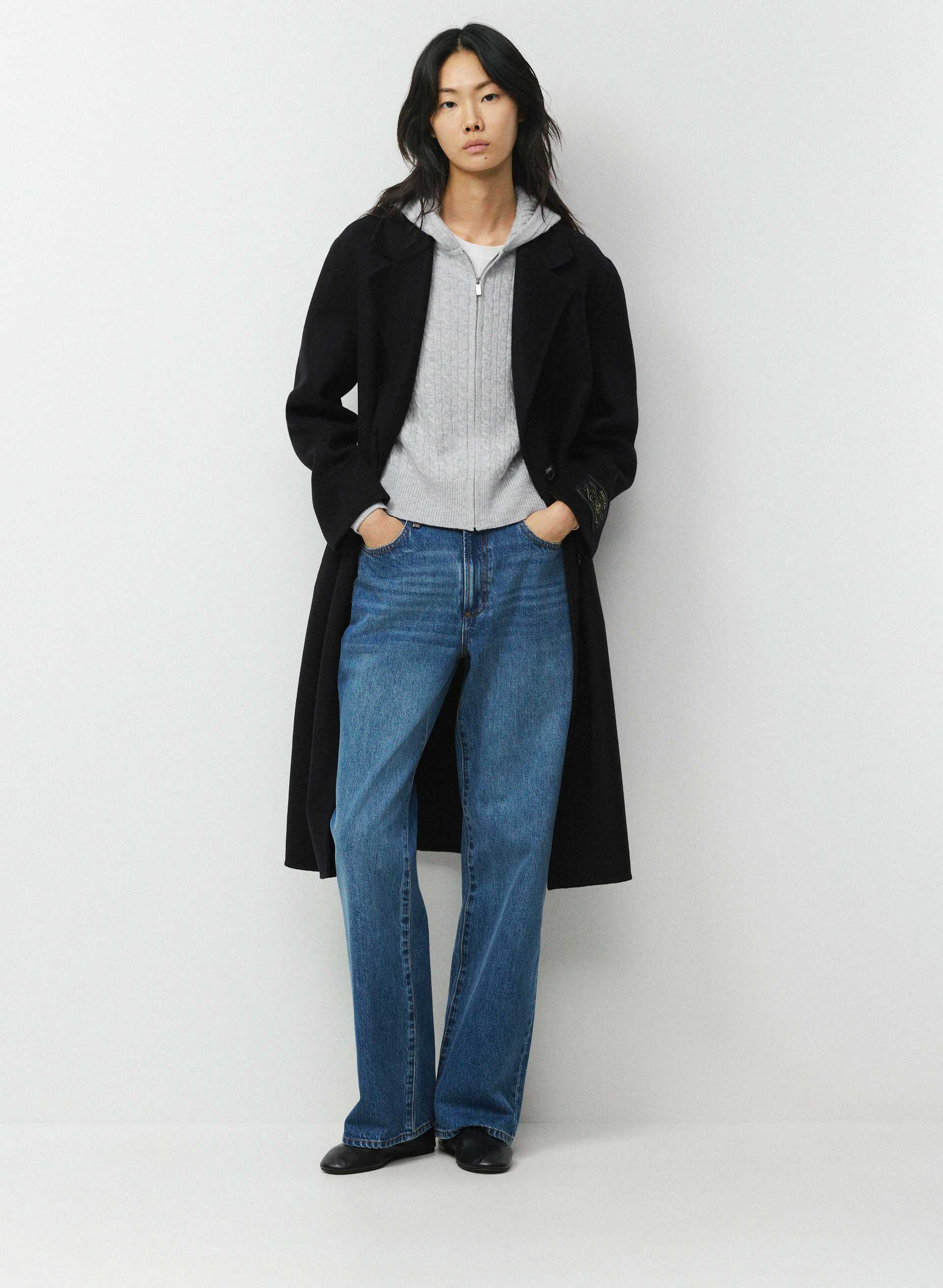 WOOL CASHMERE IDYLLIC ZIP HOODIE | Aritzia