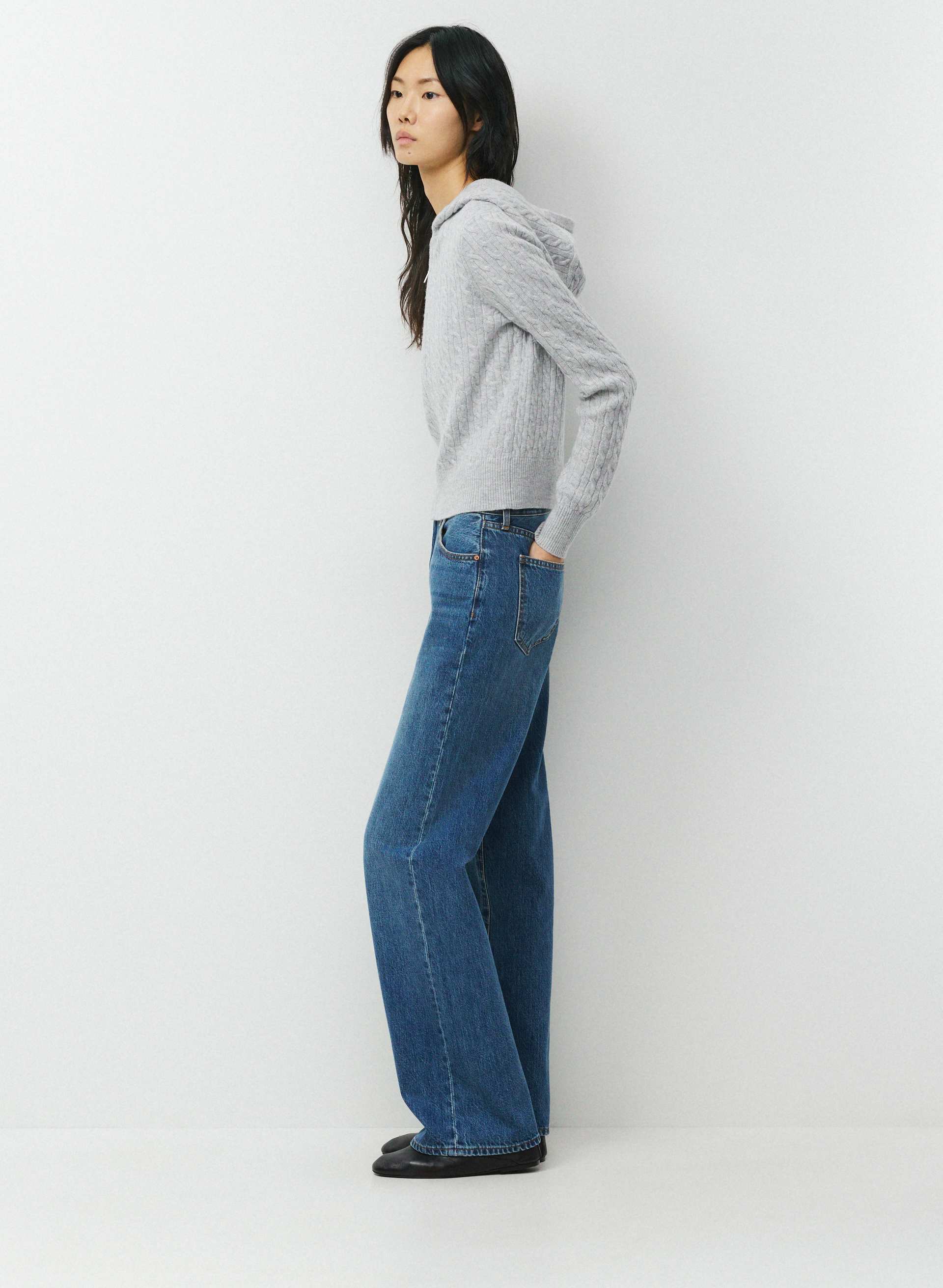 WOOL CASHMERE IDYLLIC ZIP HOODIE | Aritzia