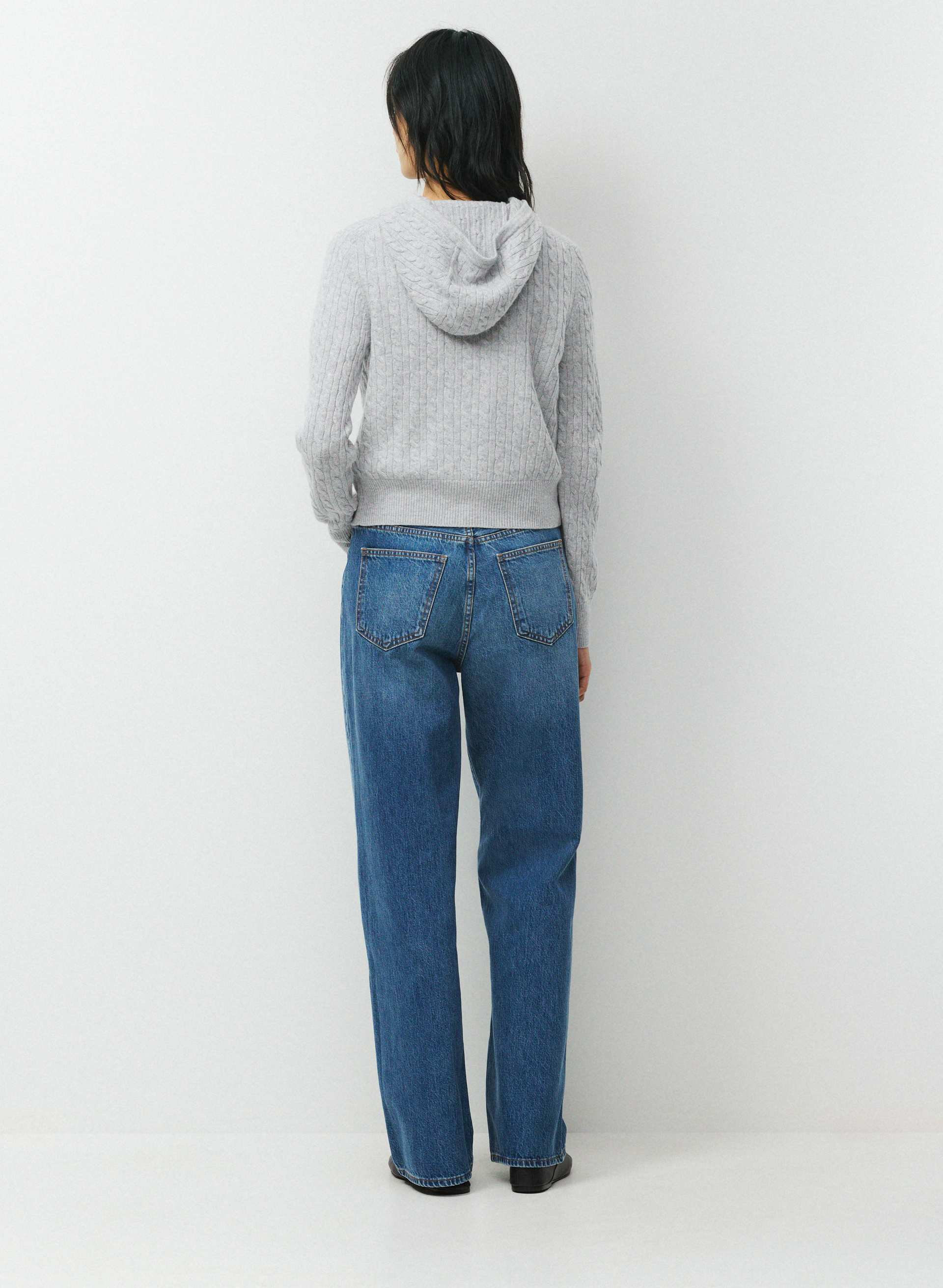 WOOL CASHMERE IDYLLIC ZIP HOODIE | Aritzia