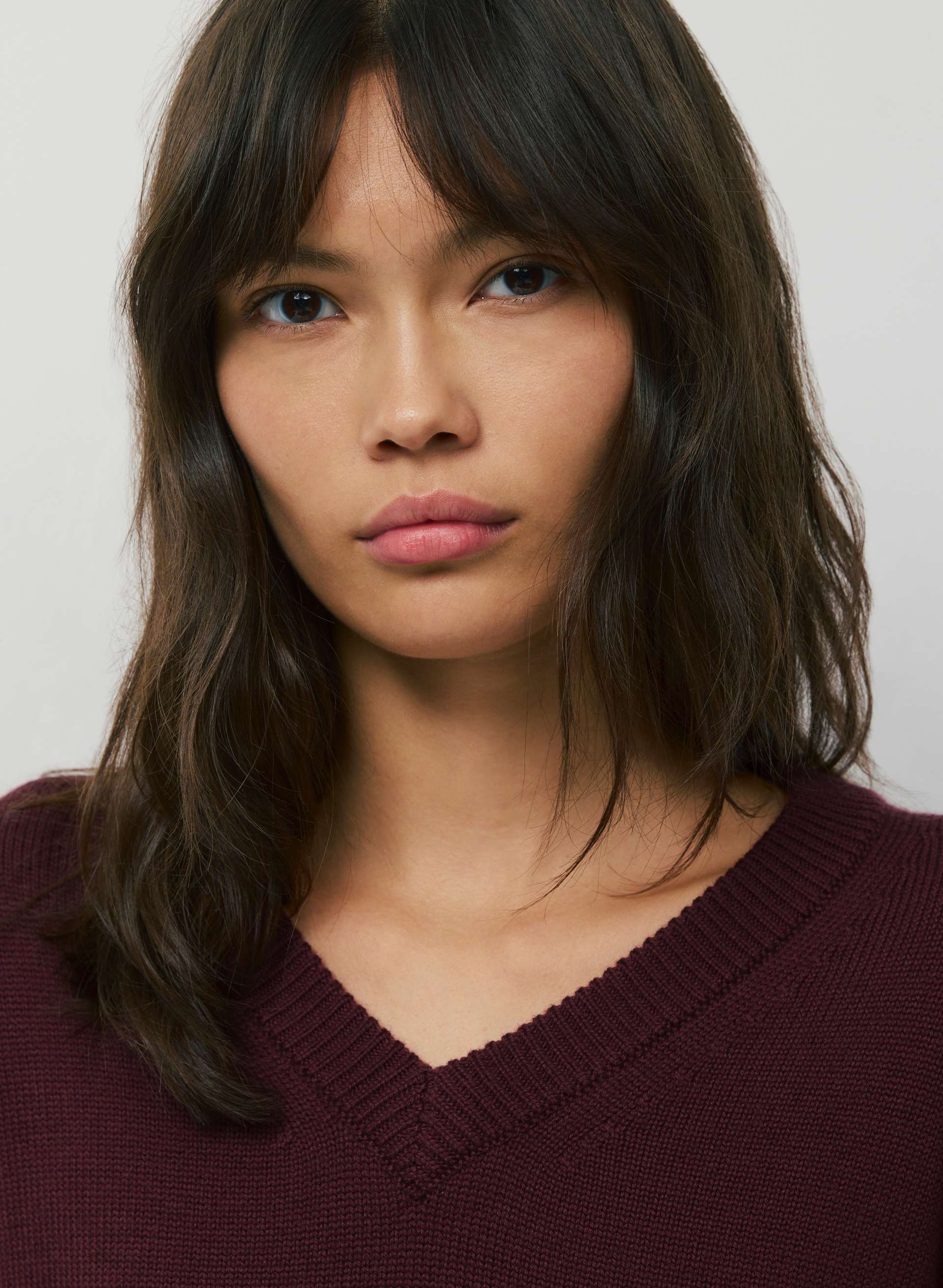 CHANDAIL ANGLE - LAINE MÉRINOS ESSENTIAL | Aritzia