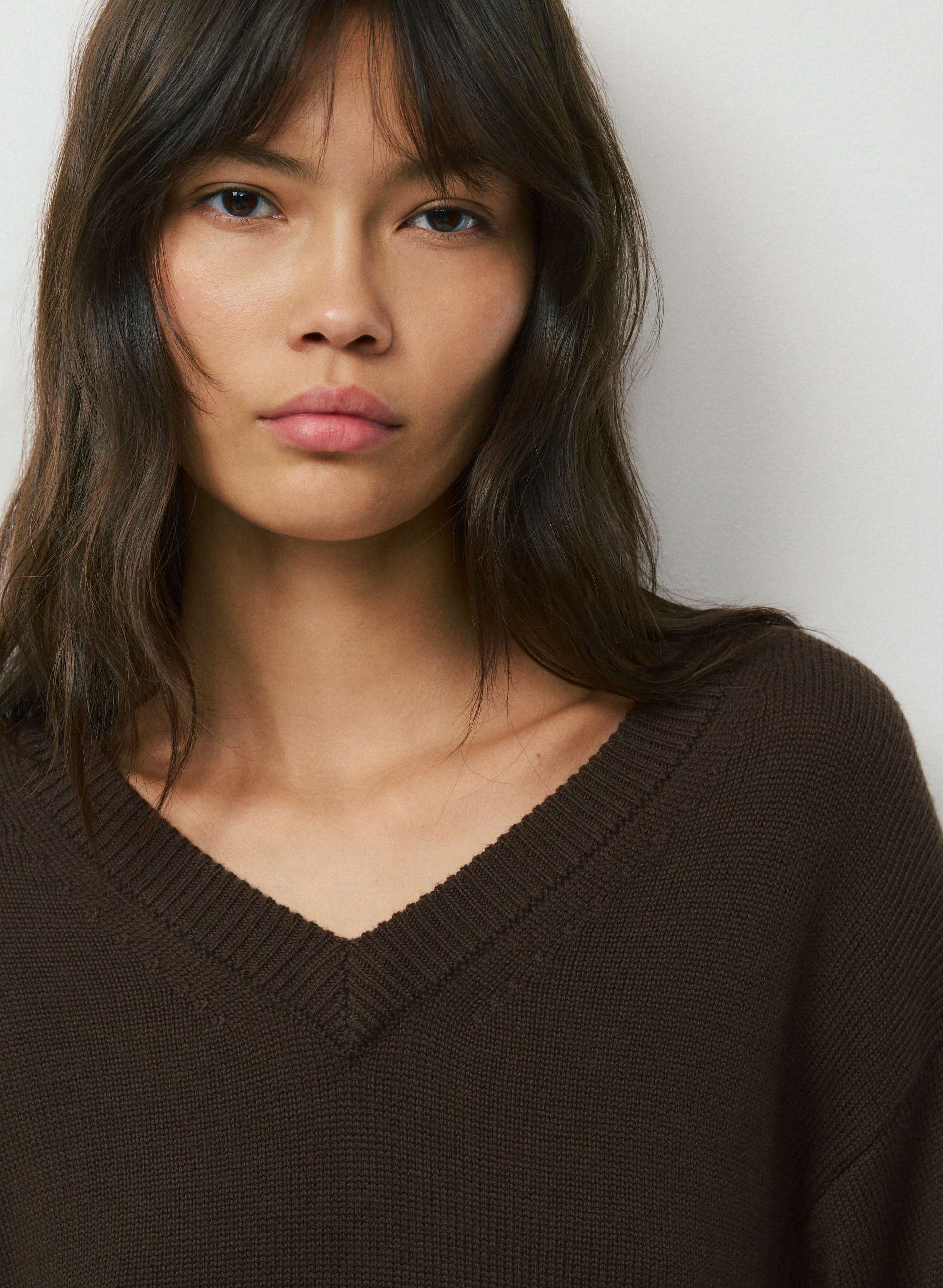 ESSENTIAL MERINO WOOL ANGLE SWEATER | Aritzia