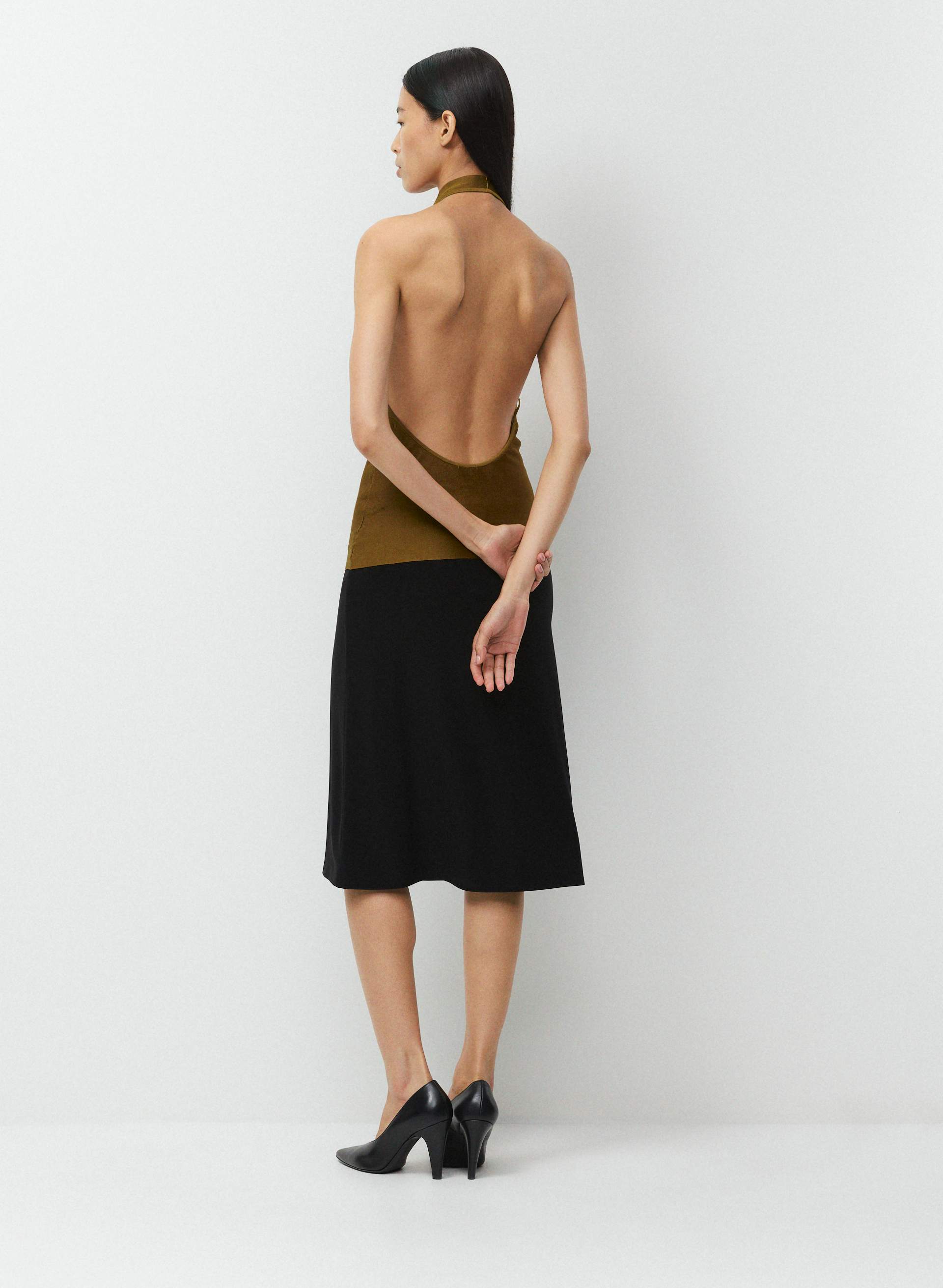 ENCORE HALTER TOP | Aritzia