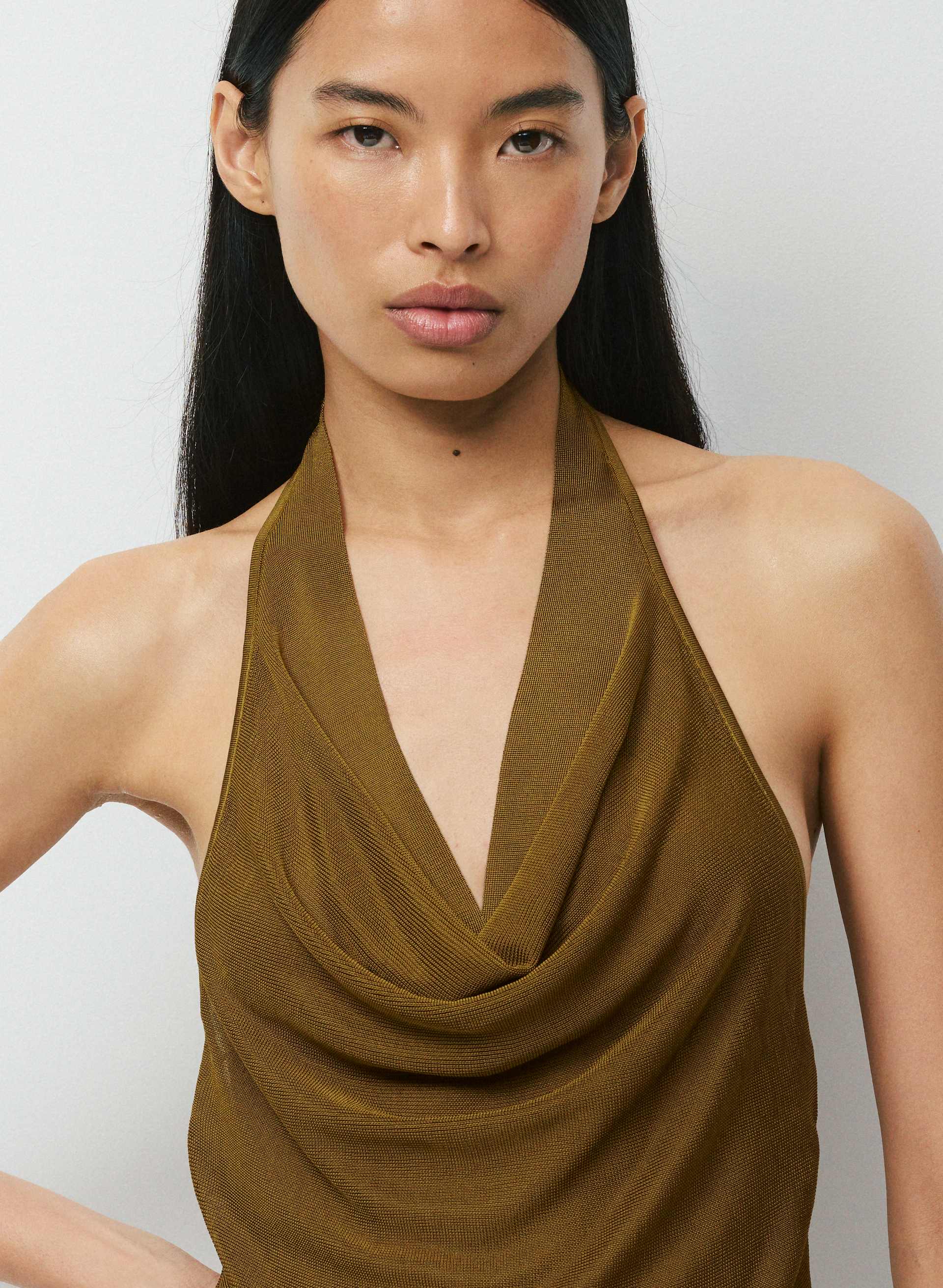 ENCORE HALTER TOP | Aritzia