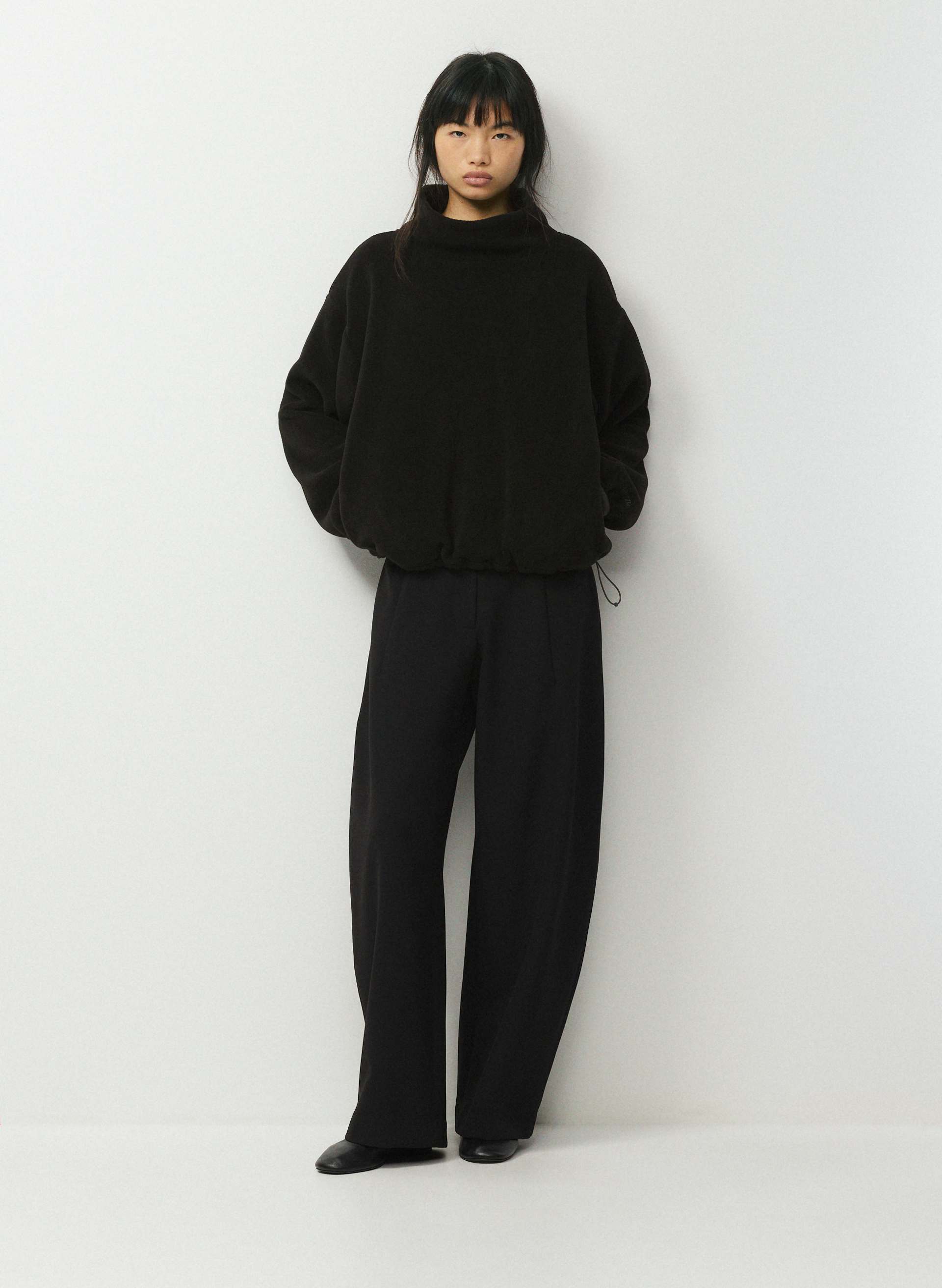 VALE FUNNEL NECK - BIGFOOT FLEECE - Bigfoot Fleece oversized mockneck. 