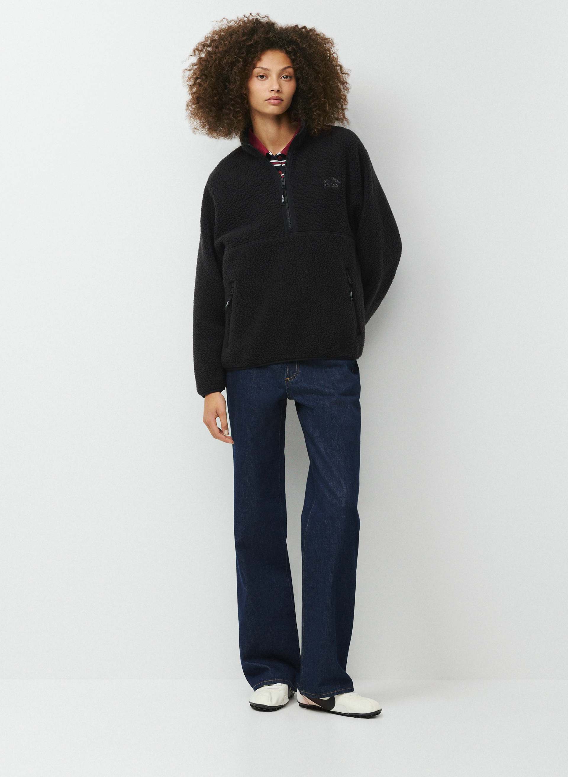 Polartec® Thermal Pro™ Highlands Hip Mockneck | Aritzia US