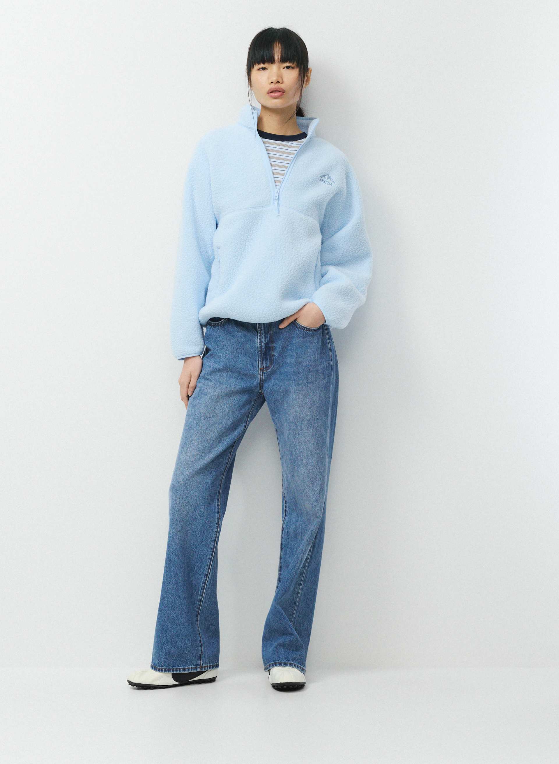 Polartec® Thermal Pro™ Highlands Hip Mockneck | Aritzia US