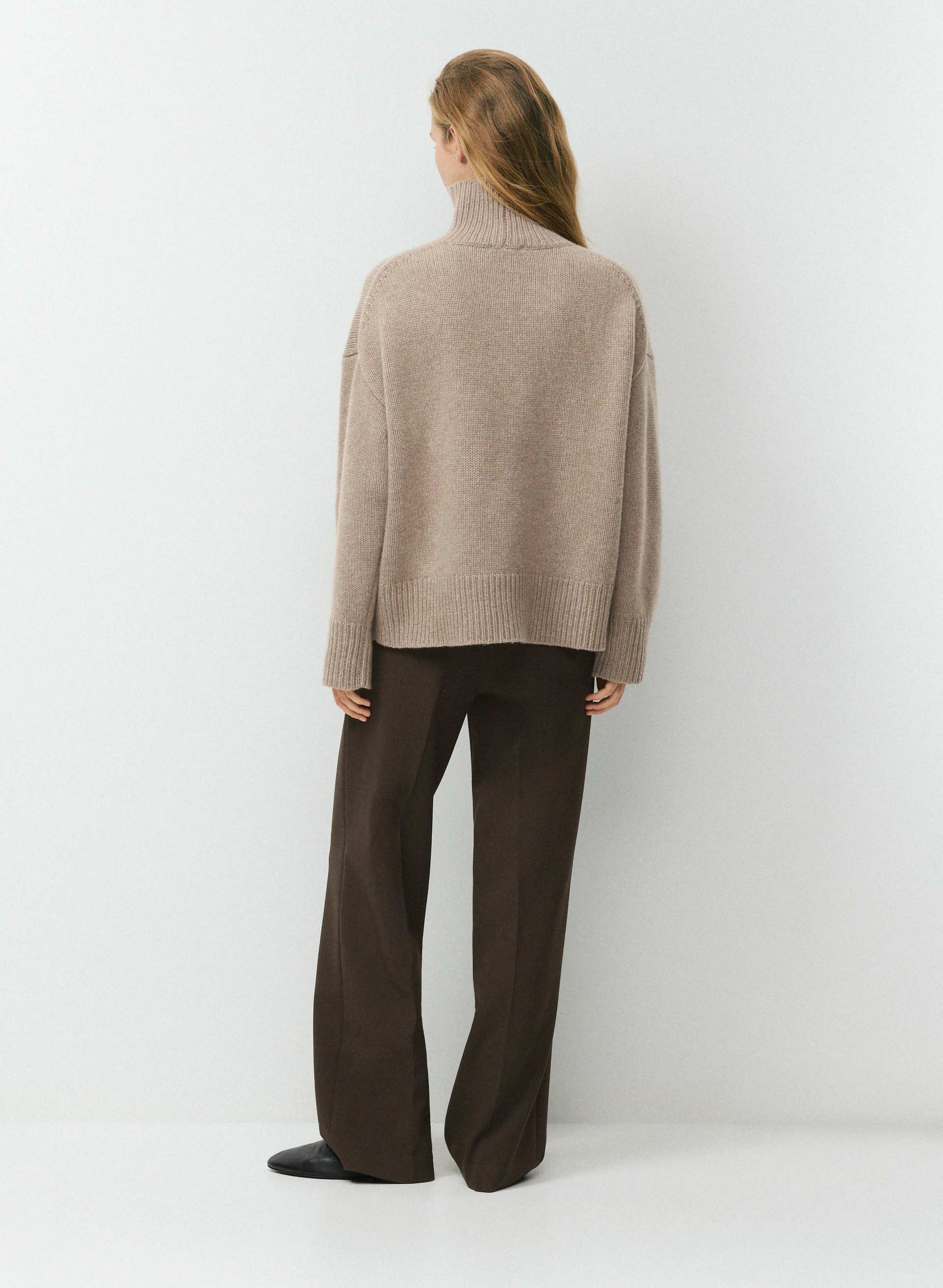 PLUSH WOOL CASHMERE POEM TURTLENECK | Aritzia