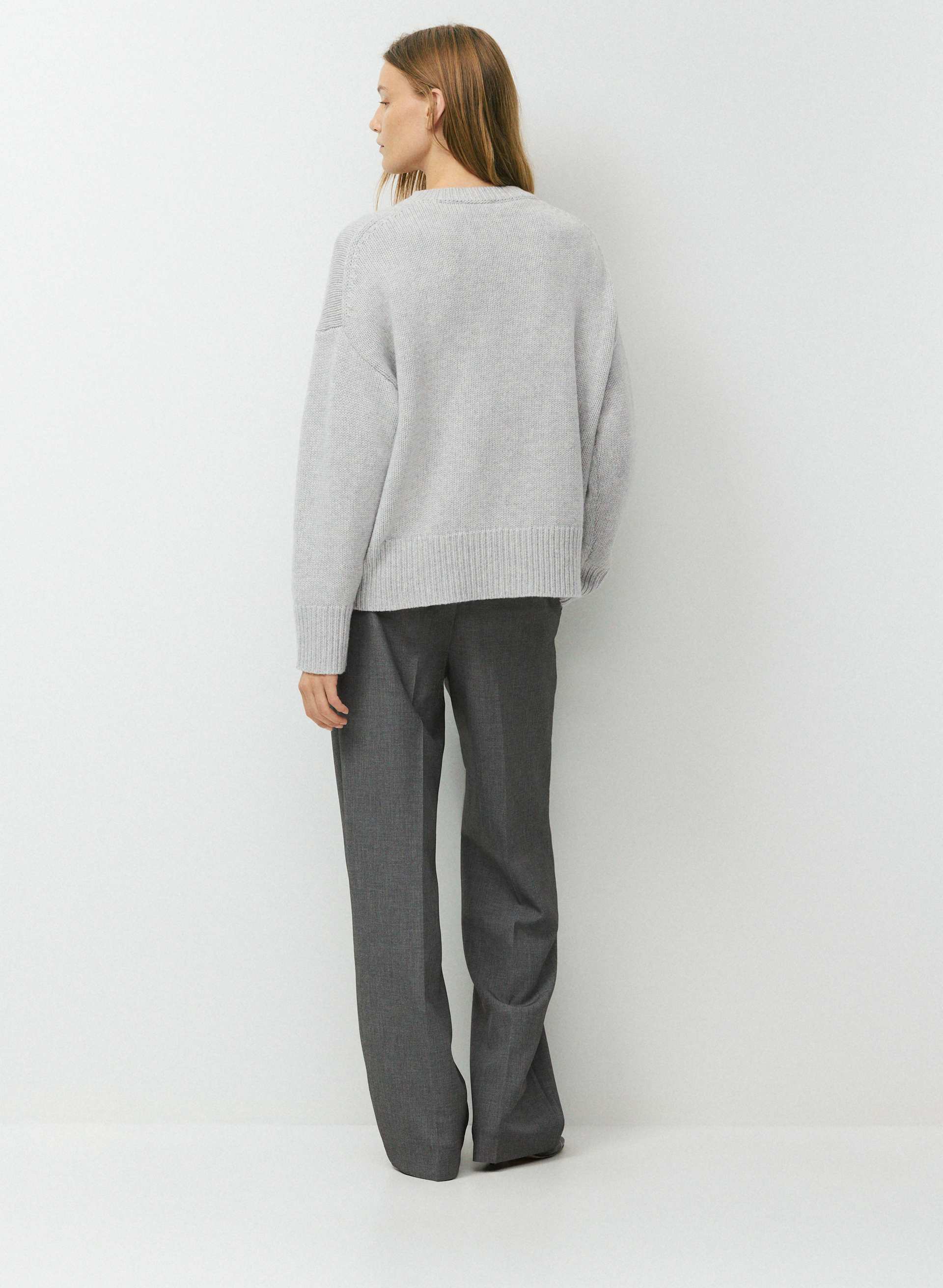PLUSH WOOL CASHMERE COMPILE SWEATER | Aritzia