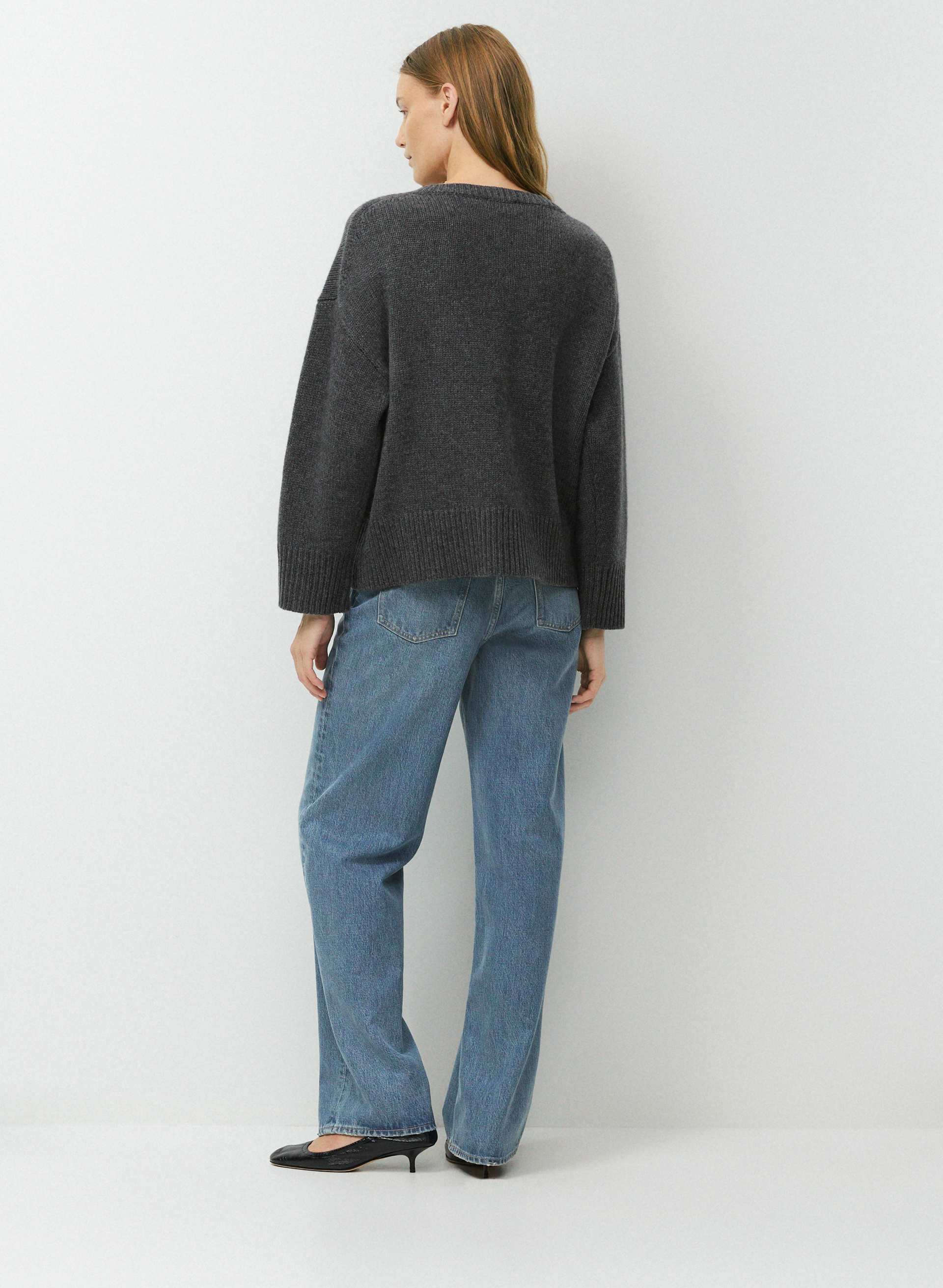 PLUSH WOOL CASHMERE SCULPTOR SWEATER | Aritzia