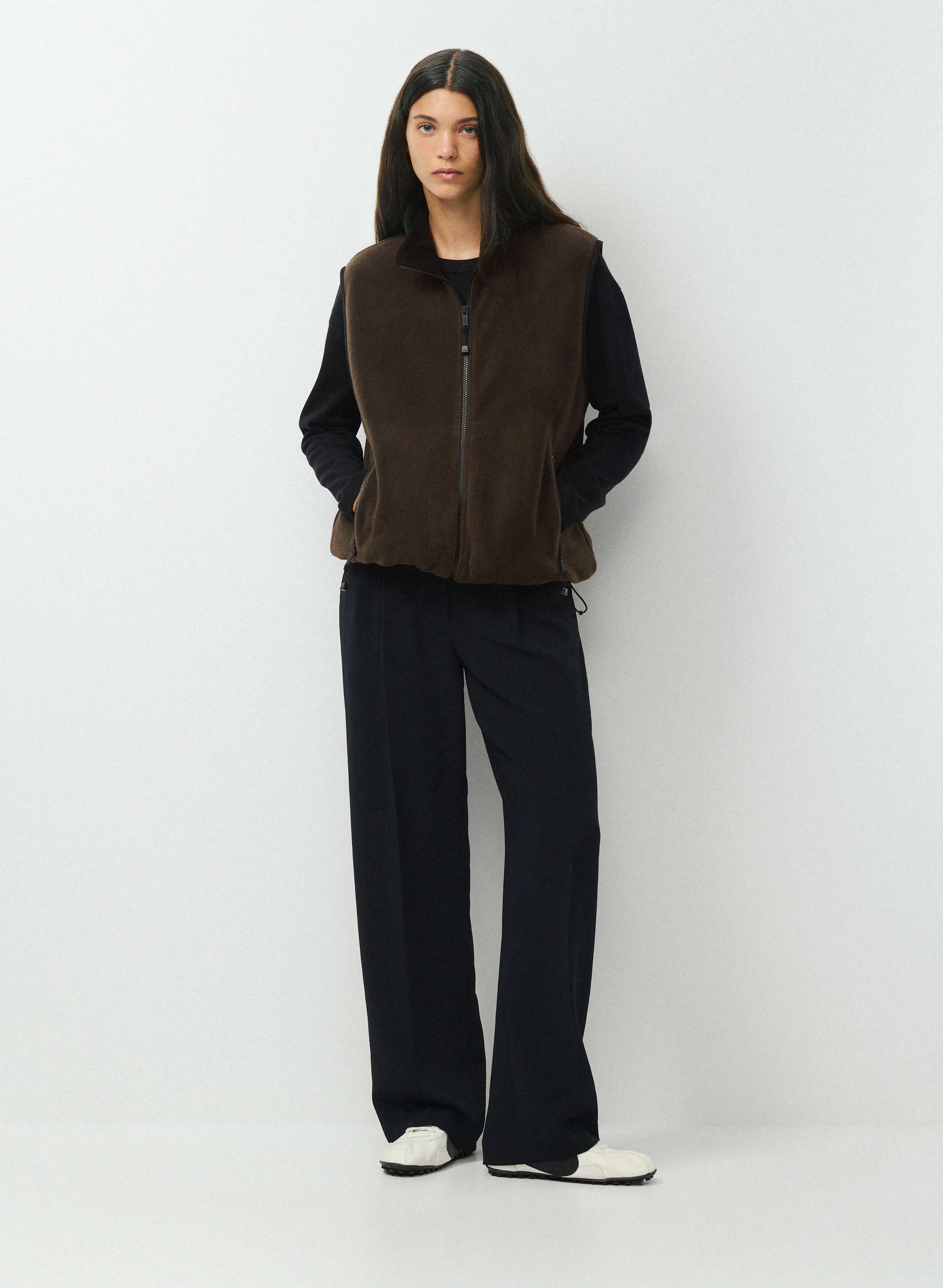 Riverbend Vest - Bigfoot Fleece | Aritzia US