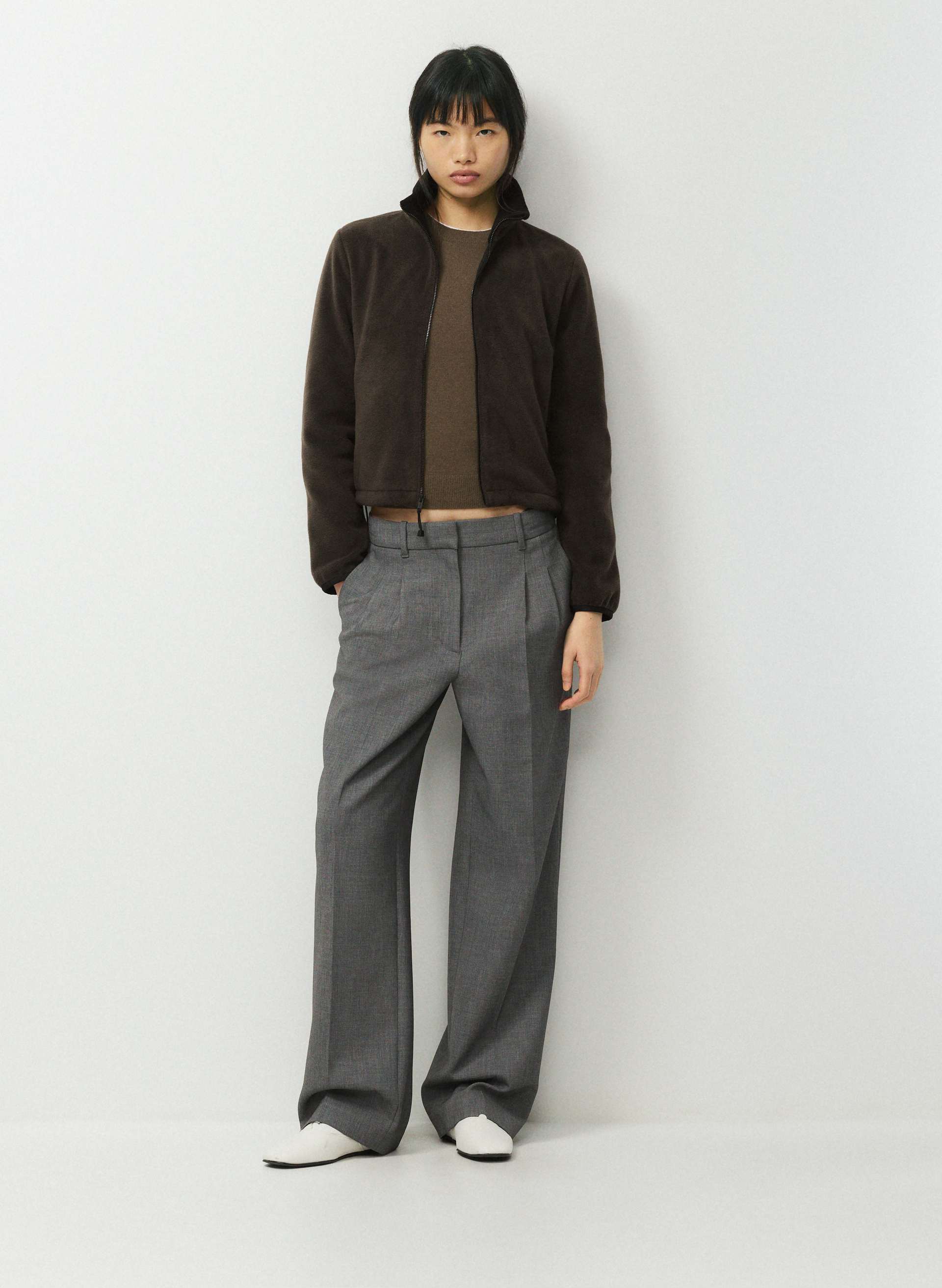 Foujita　a⑧ Autumn Zip-Up - Bigfoot Fleece | Aritzia US