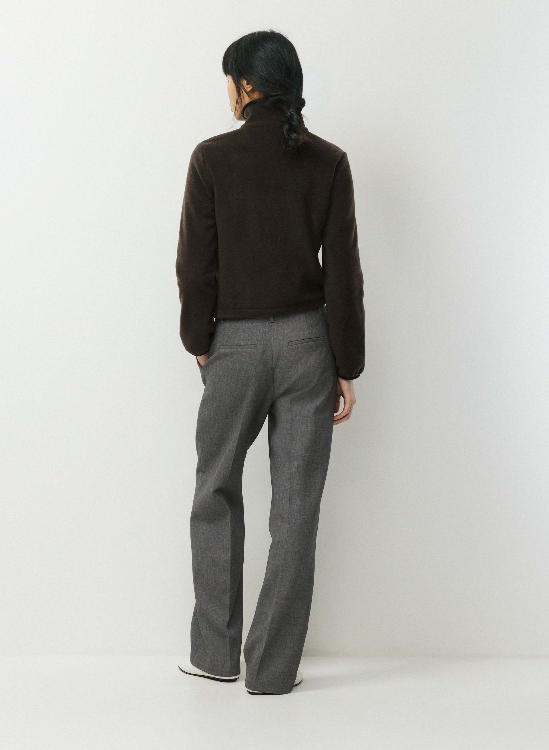 Foujita　a⑧ Autumn Zip-Up - Bigfoot Fleece | Aritzia US