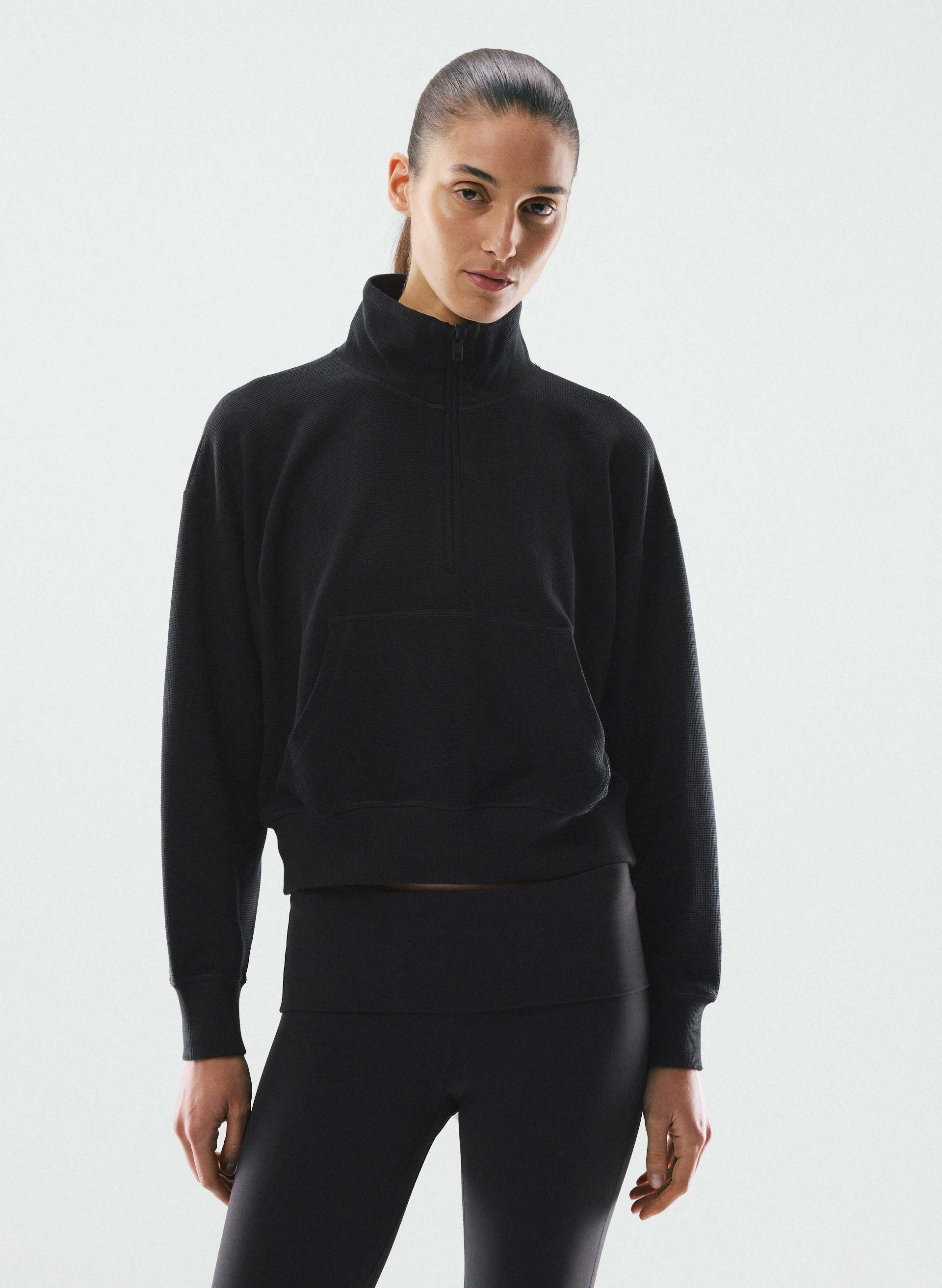 WAFFLEX KARMA SWEATER | Aritzia