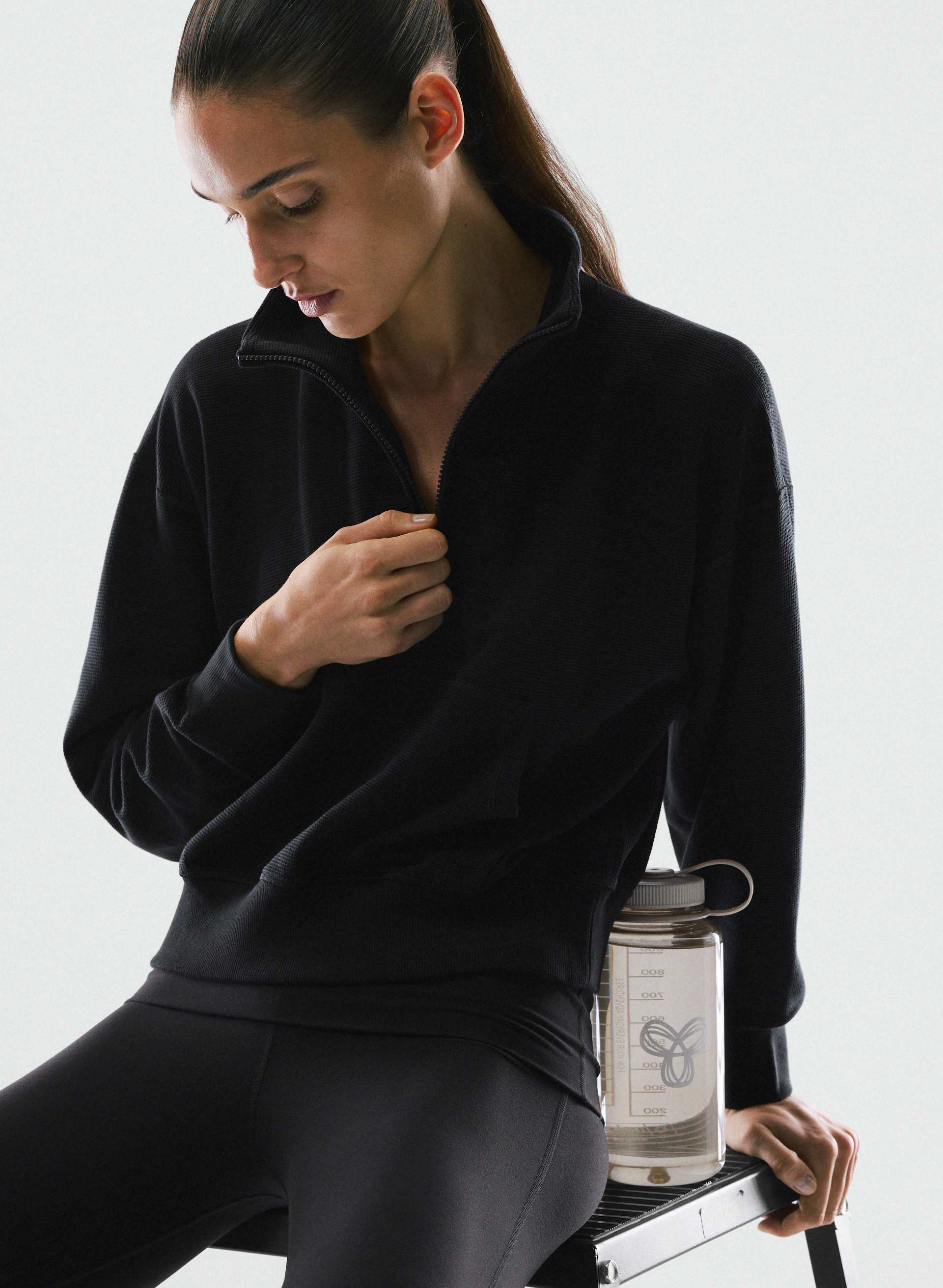 WAFFLEX KARMA SWEATER | Aritzia