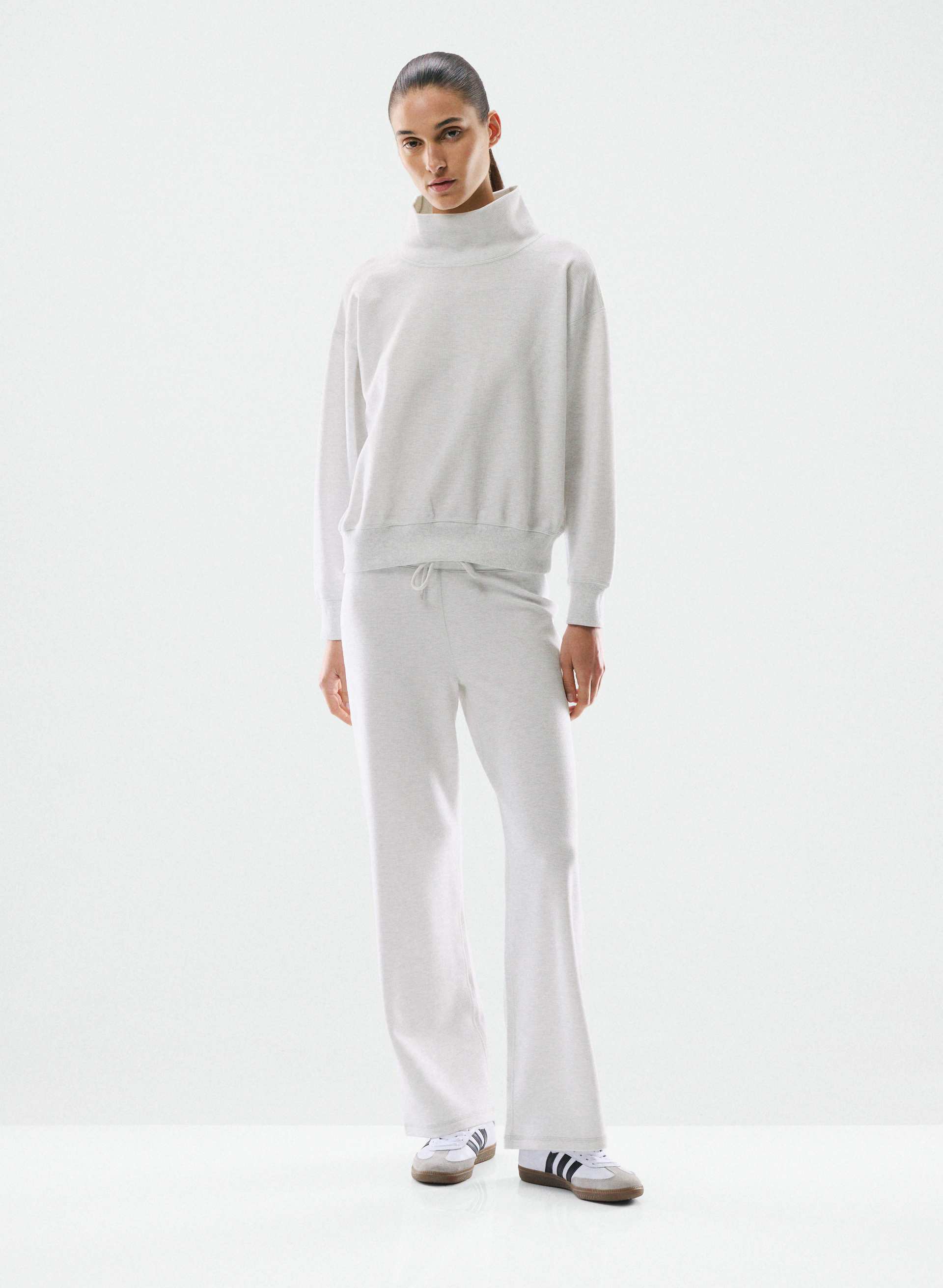 WAFFLEX RECUPERATE FUNNEL NECK | Aritzia