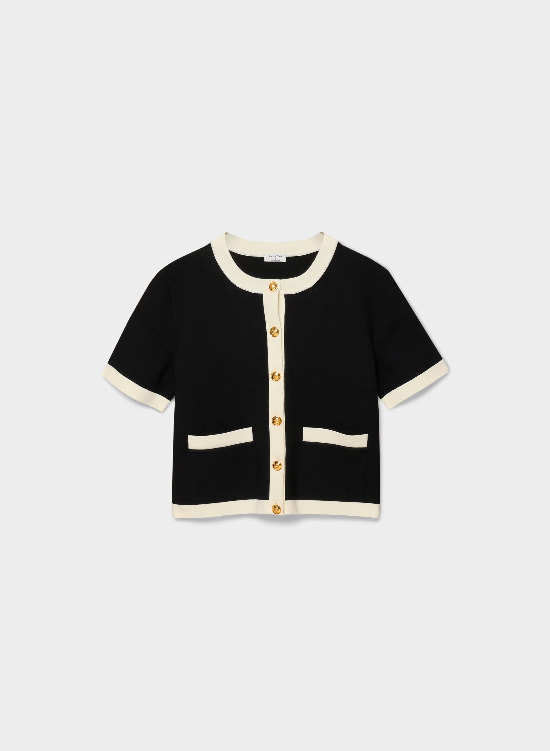 APPROACH SHORTSLEEVE CARDIGAN | Aritzia