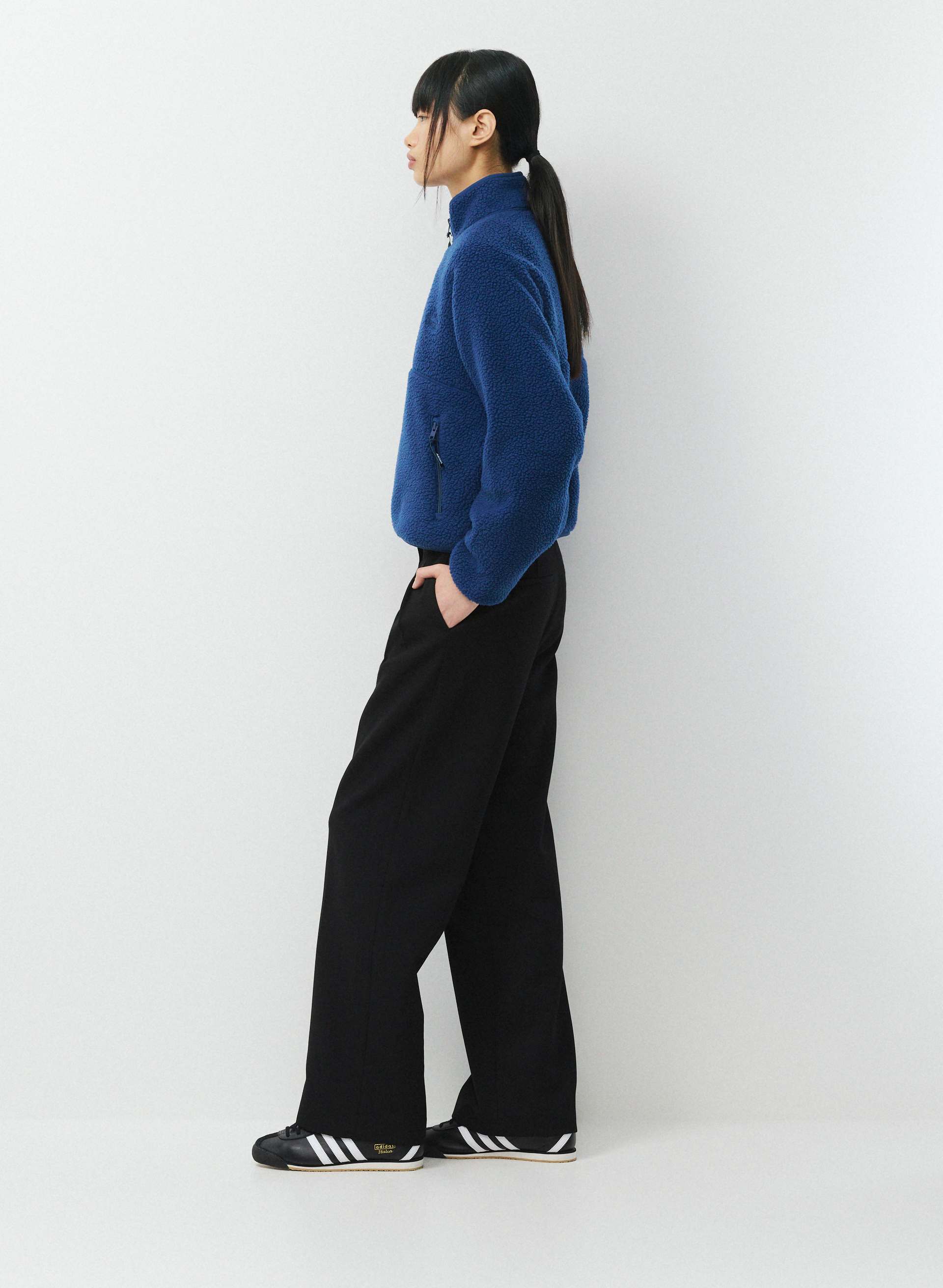 MOUNTAINEQUIPMENT POLARTEC ネイビー ハイネック Polartec® Thermal Pro™ Highlands Mockneck | Aritzia US