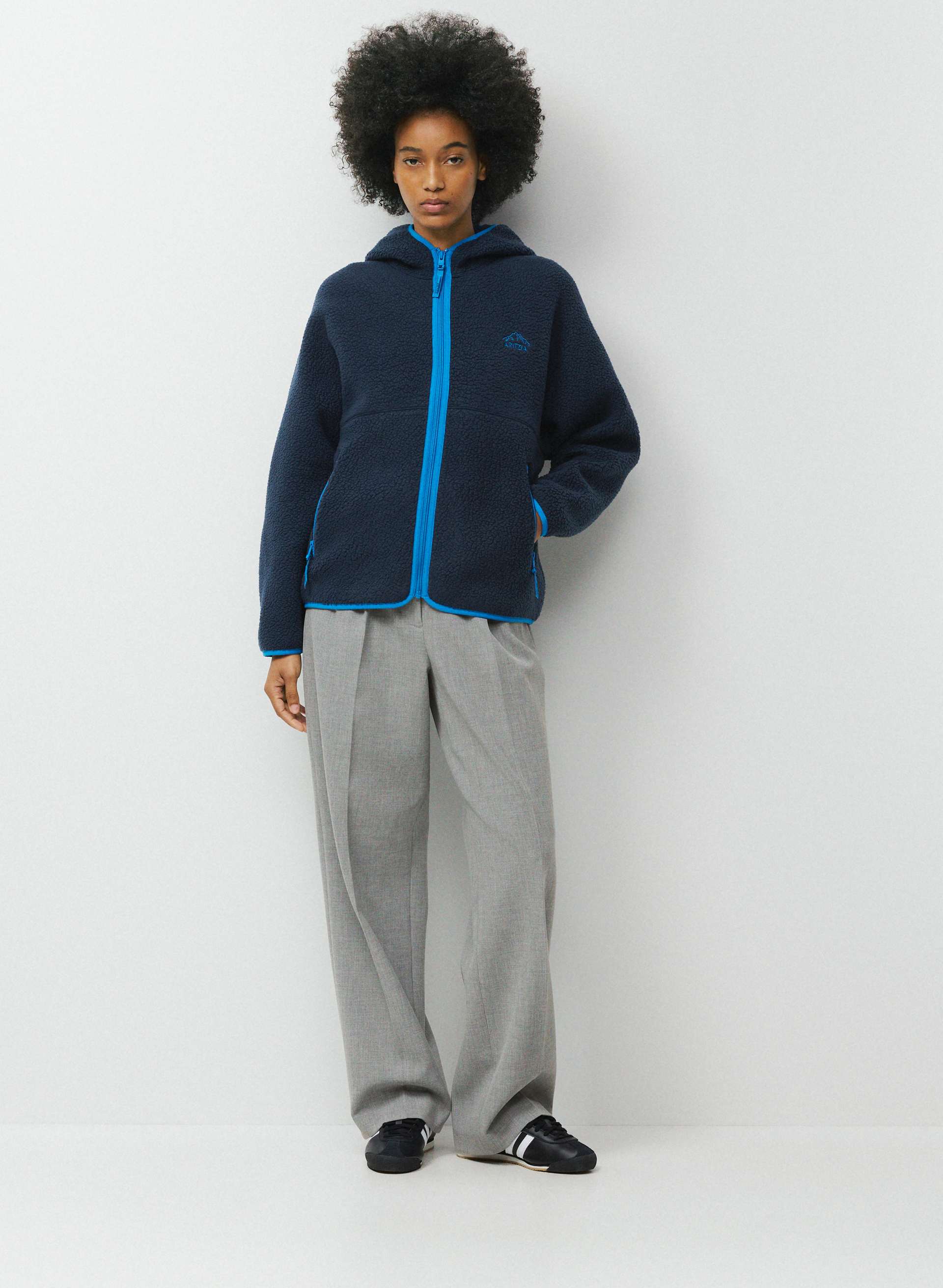 POLARTEC® THERMAL PRO™ MOONRISE ZIP HOODIE - Mid-pile fleece relaxed zip hoodie. 