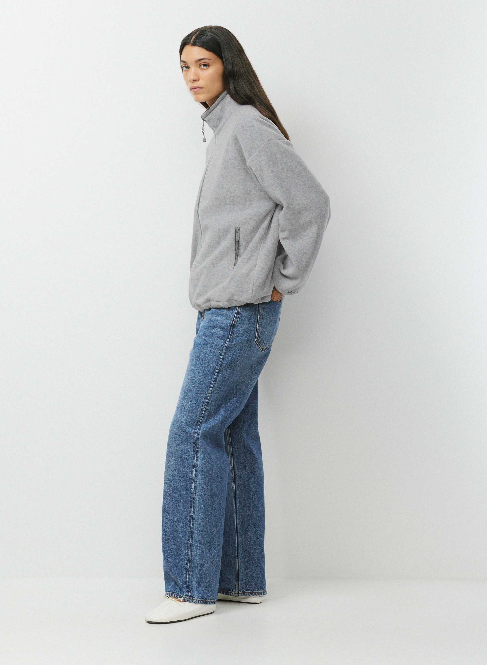 Outlook Zip Mockneck - Bigfoot Fleece | Aritzia US