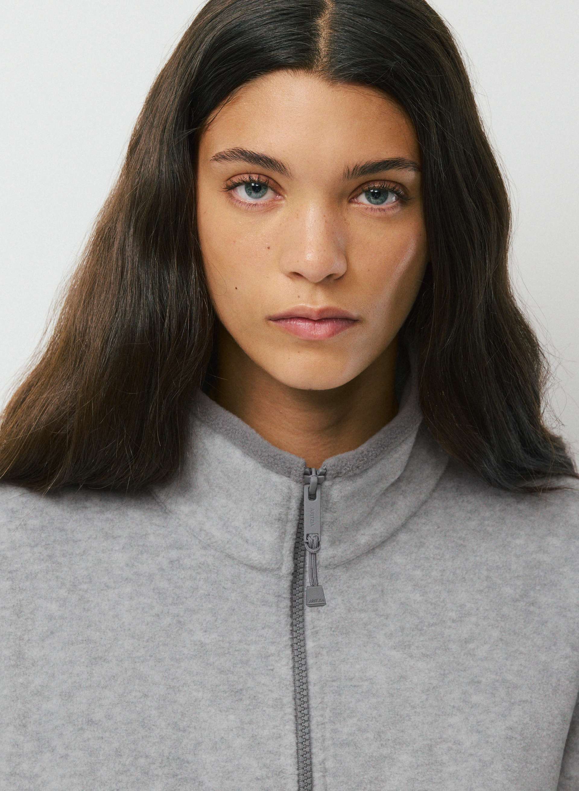 Outlook Zip Mockneck - Bigfoot Fleece | Aritzia US