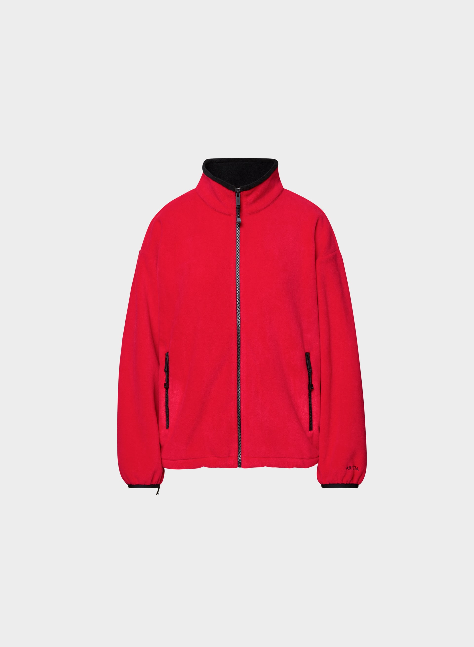 OUTLOOK ZIP MOCKNECK | Aritzia