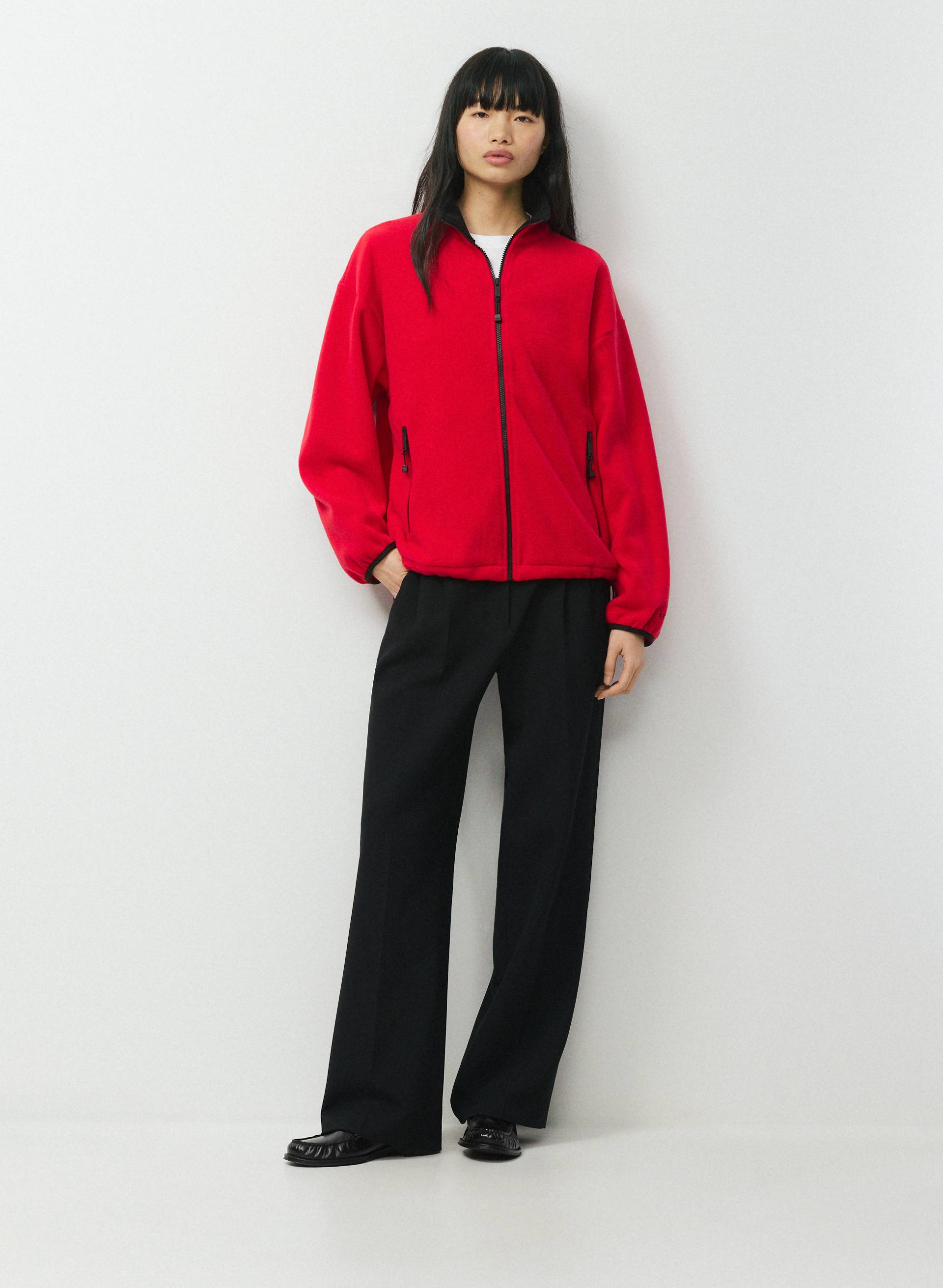 OUTLOOK ZIP MOCKNECK | Aritzia