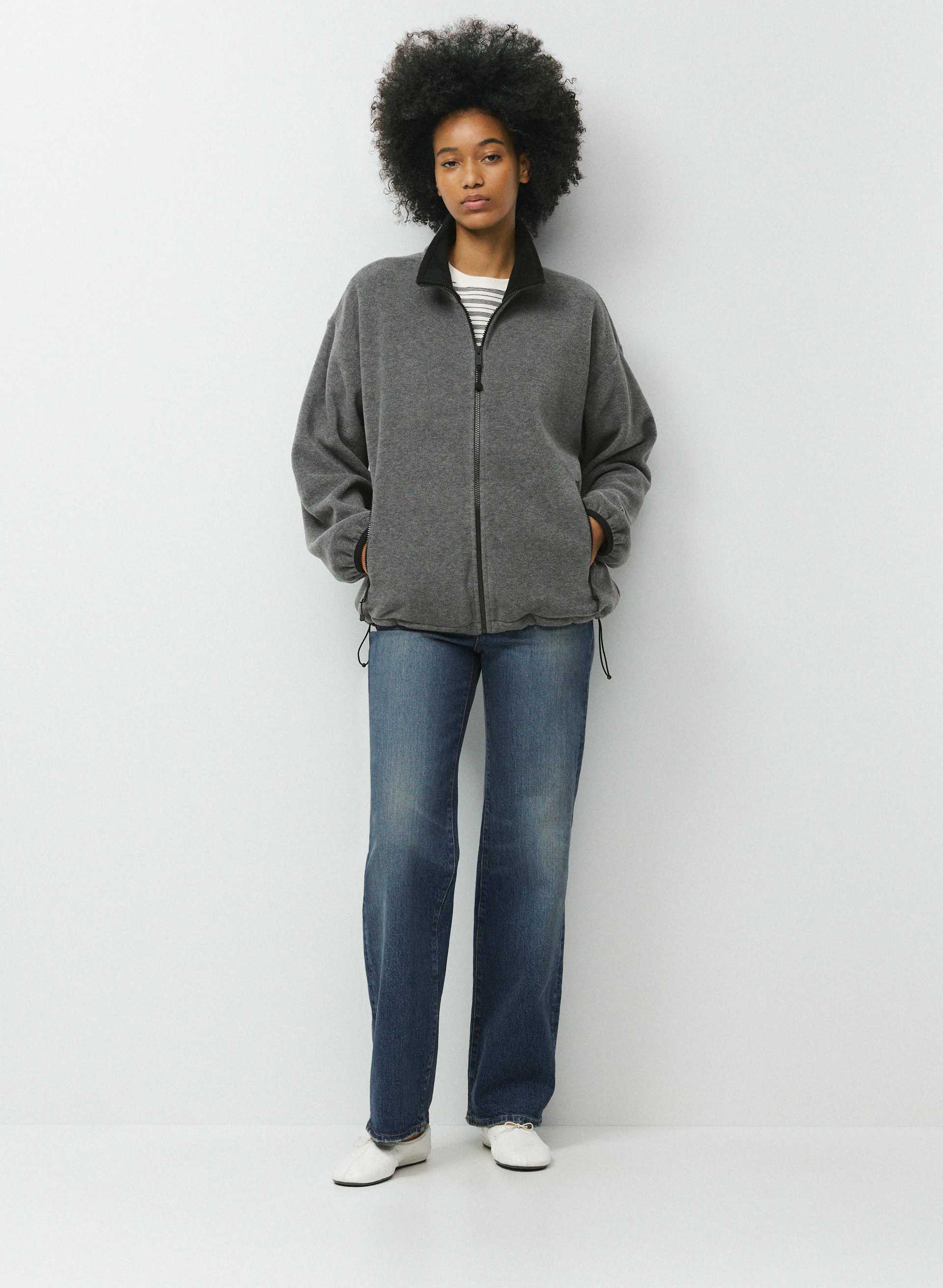 Outlook Zip Mockneck - Bigfoot Fleece | Aritzia US