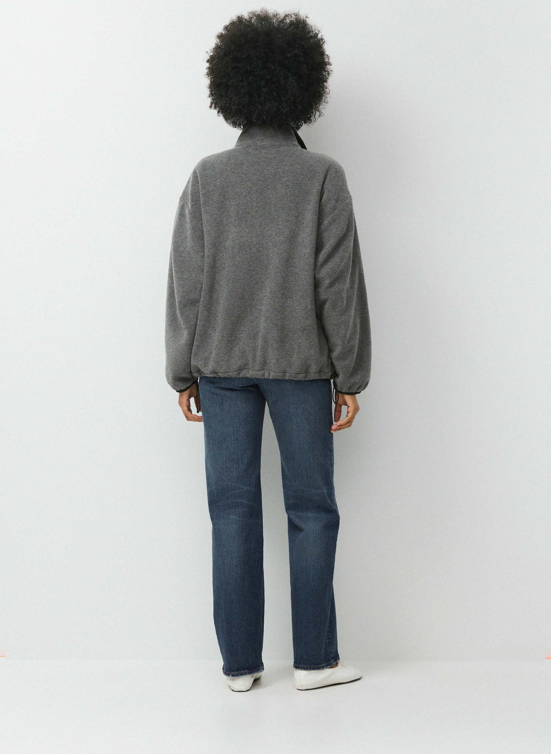 Outlook Zip Mockneck - Bigfoot Fleece | Aritzia US